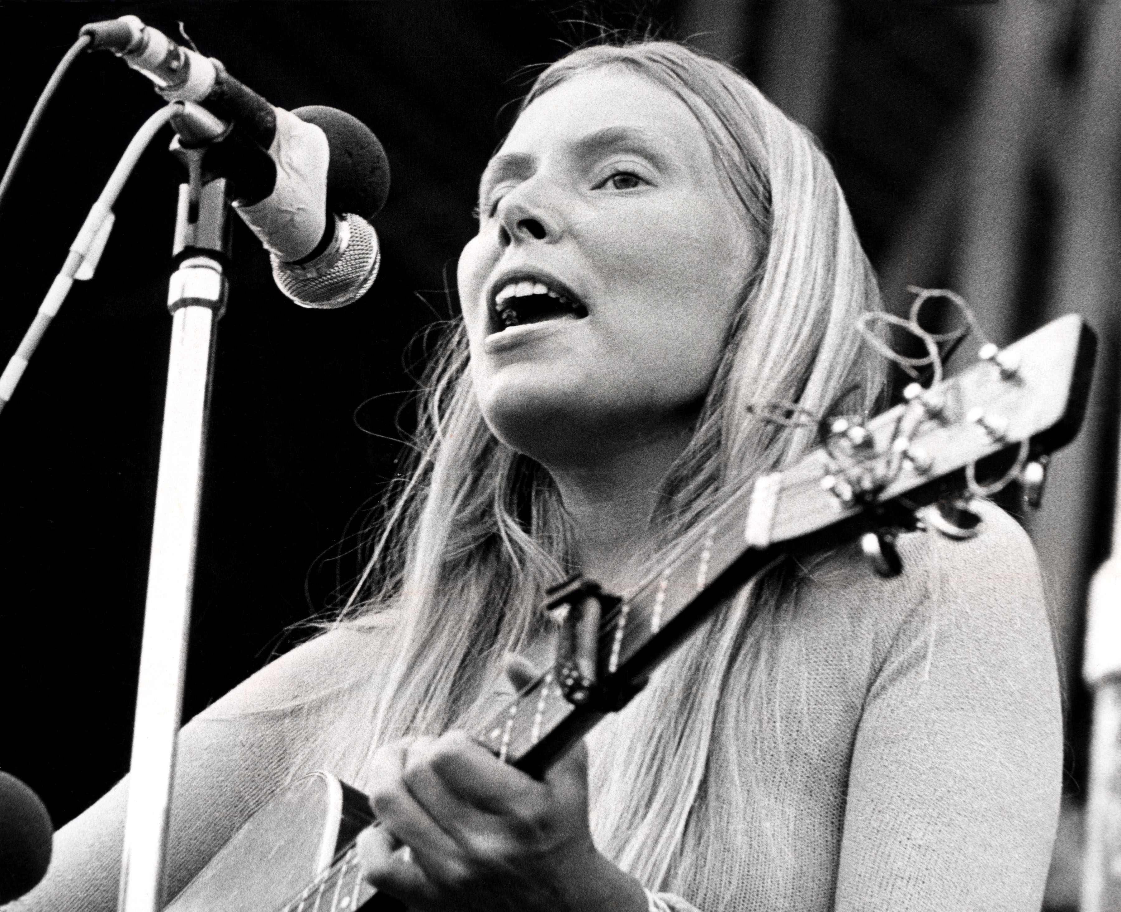 Joni Mitchell, singer and songwriter