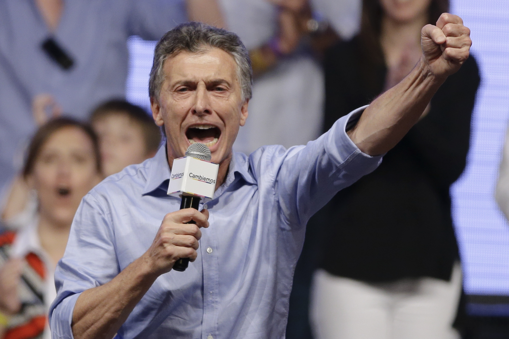 Argentine political leader Mauricio Macri