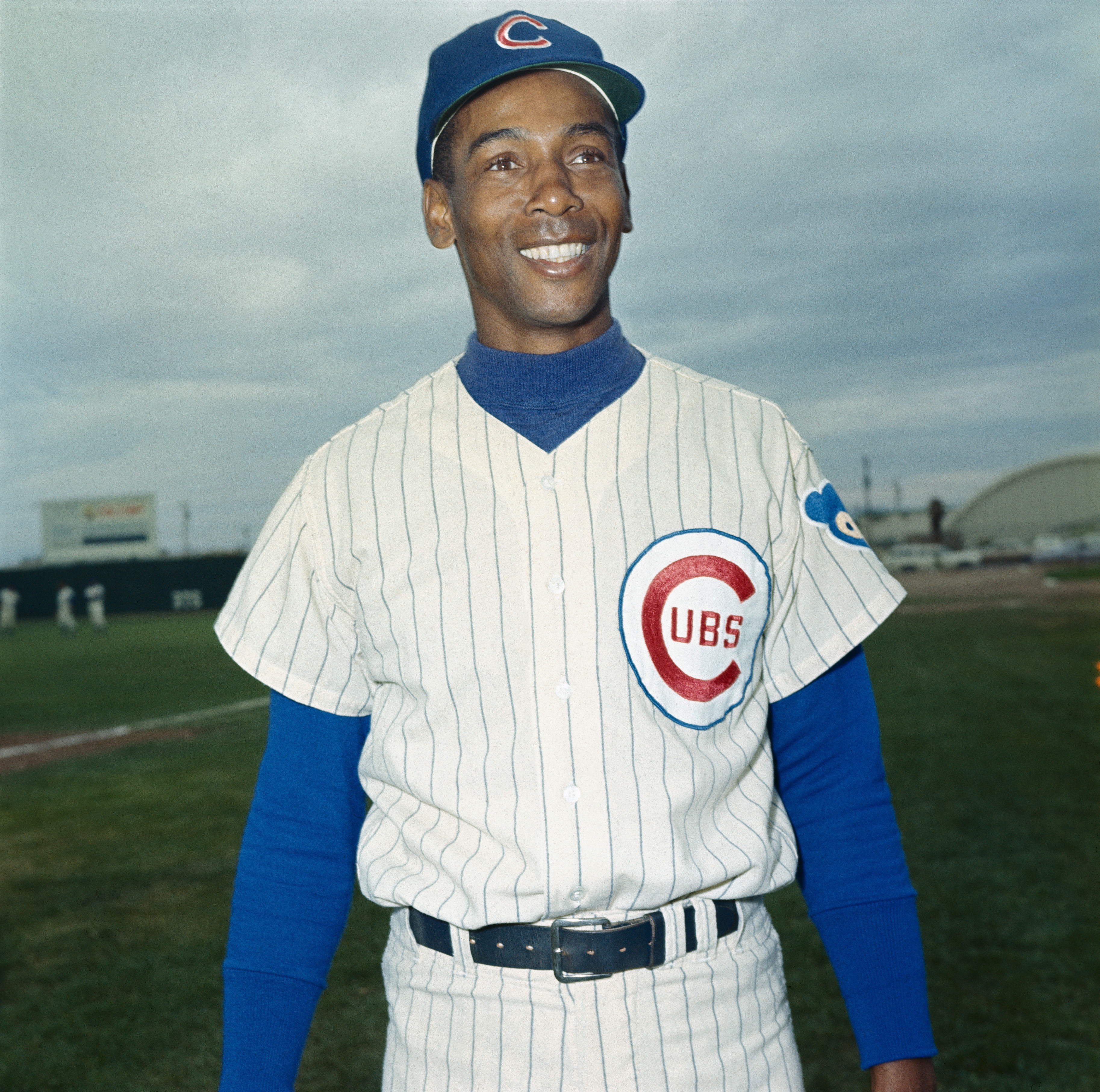 American baseball player Ernie Banks