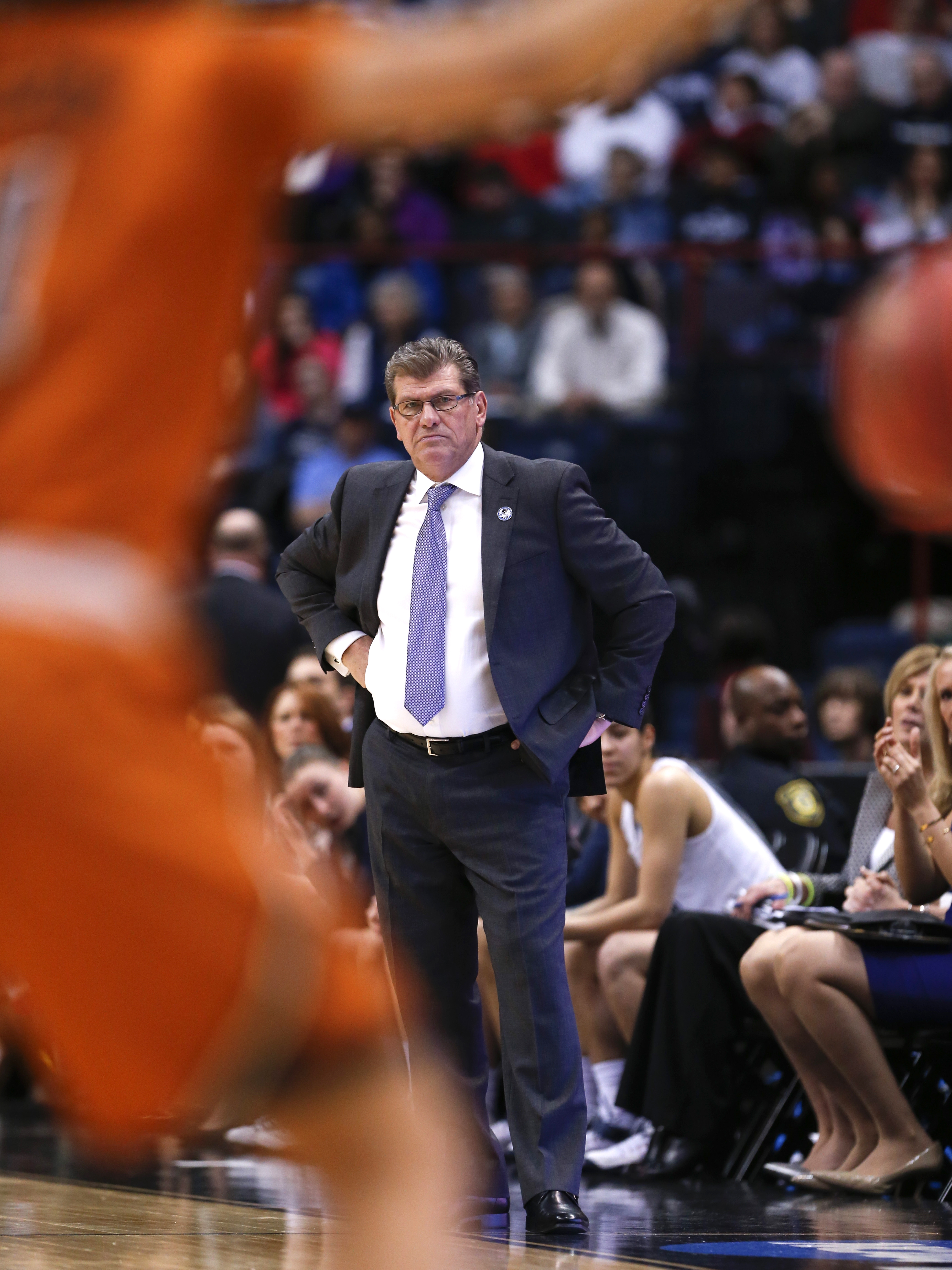 Basketball coach Geno Auriemma