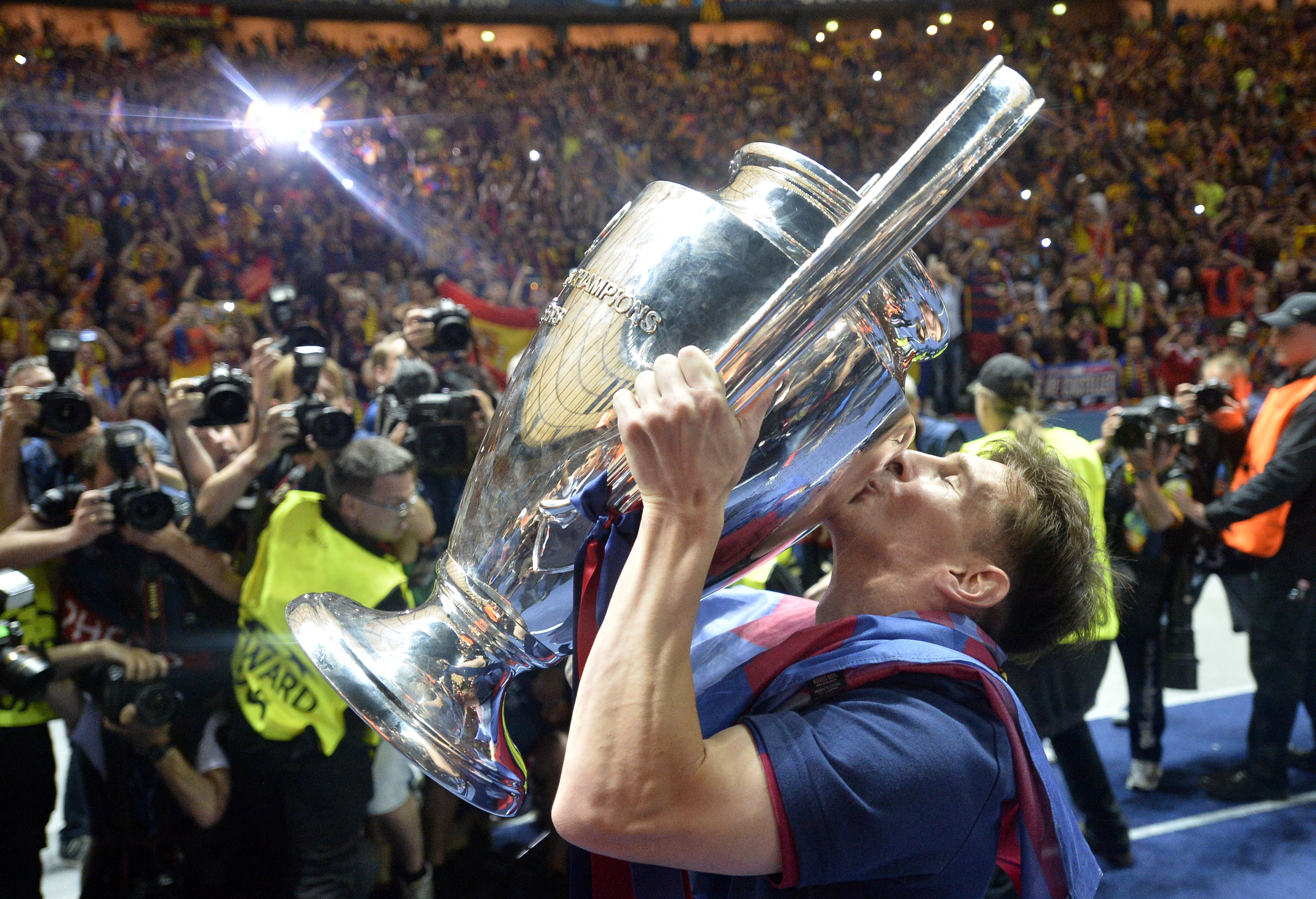 Lionel Messi and the European Cup