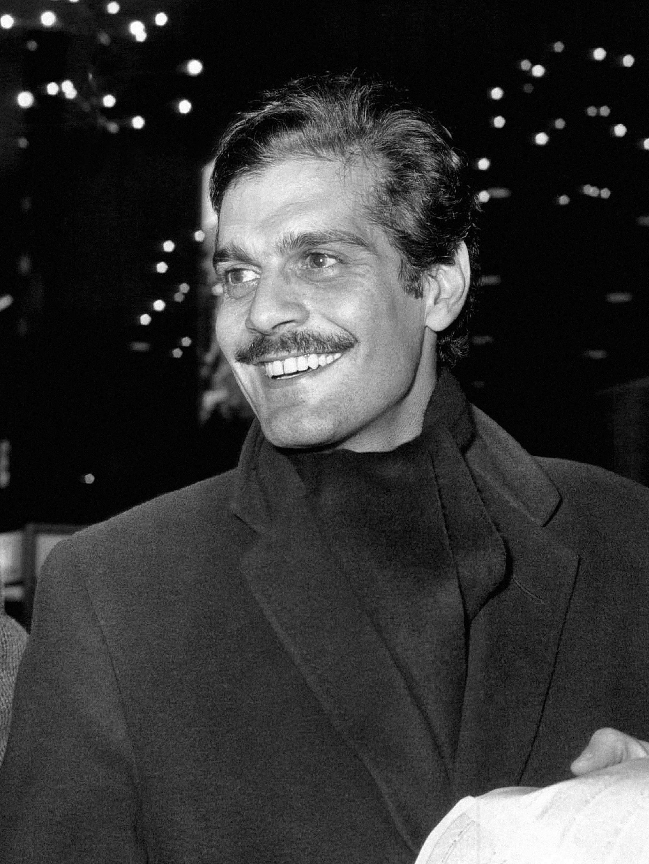 Egyptian-born actor Omar Sharif 