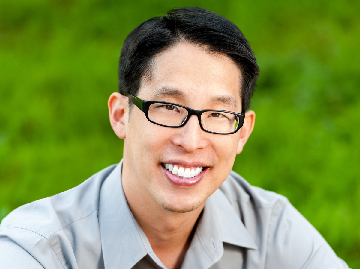 American cartoonist and author Gene Luen Yang