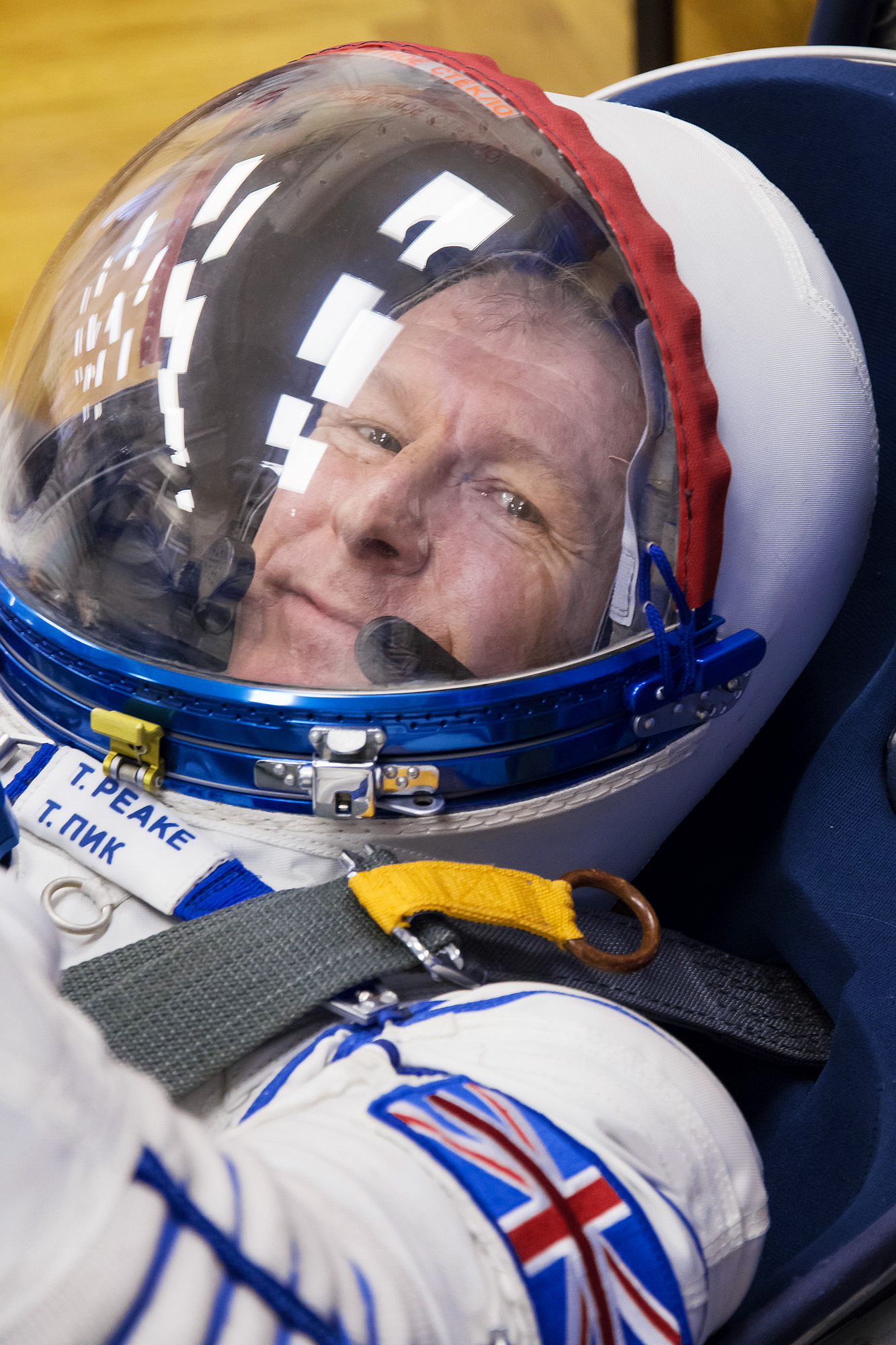 British astronaut Tim Peake