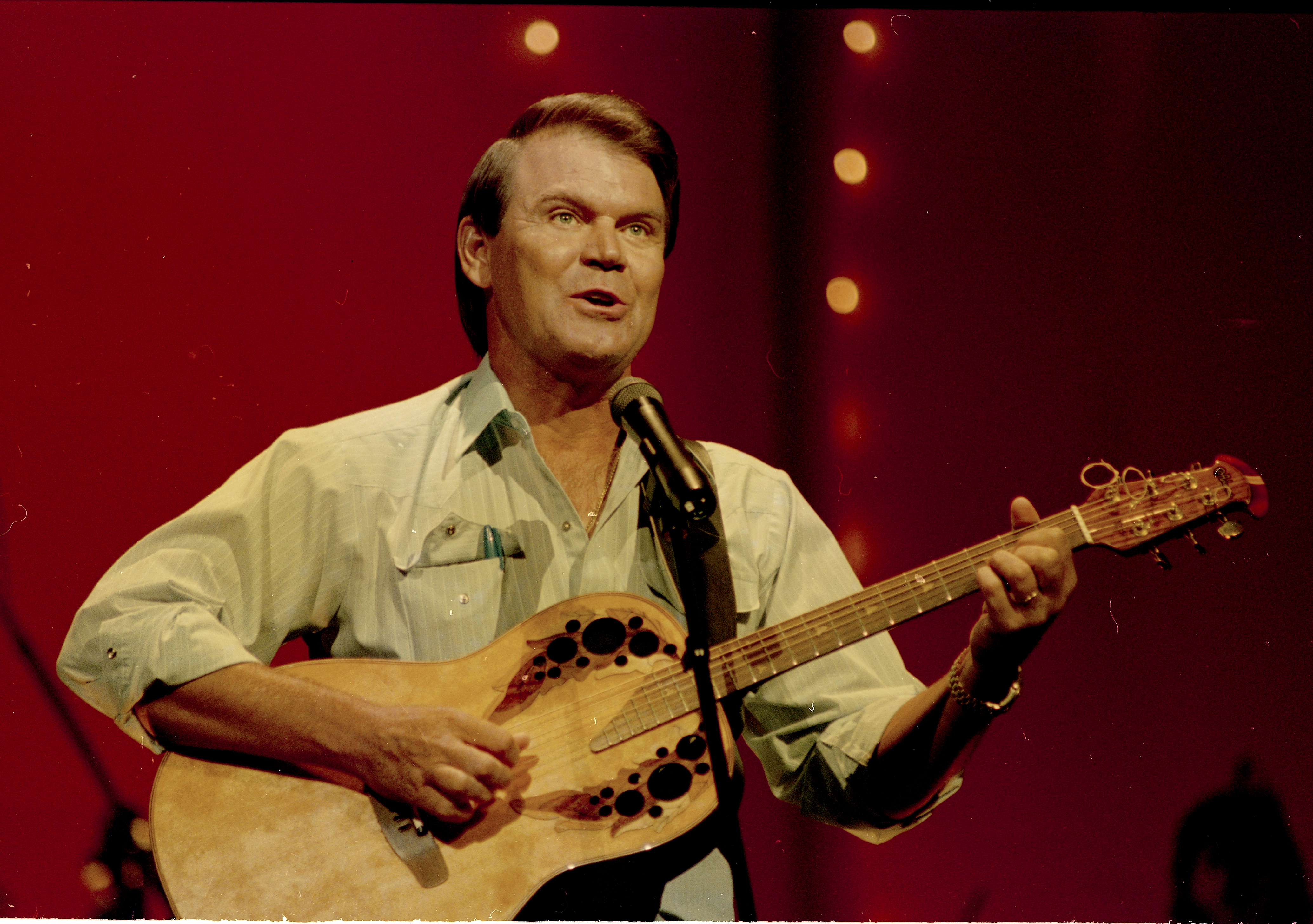 American country music singer Glen Campbell