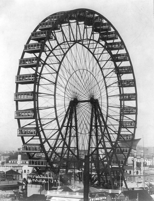 First Ferris wheel