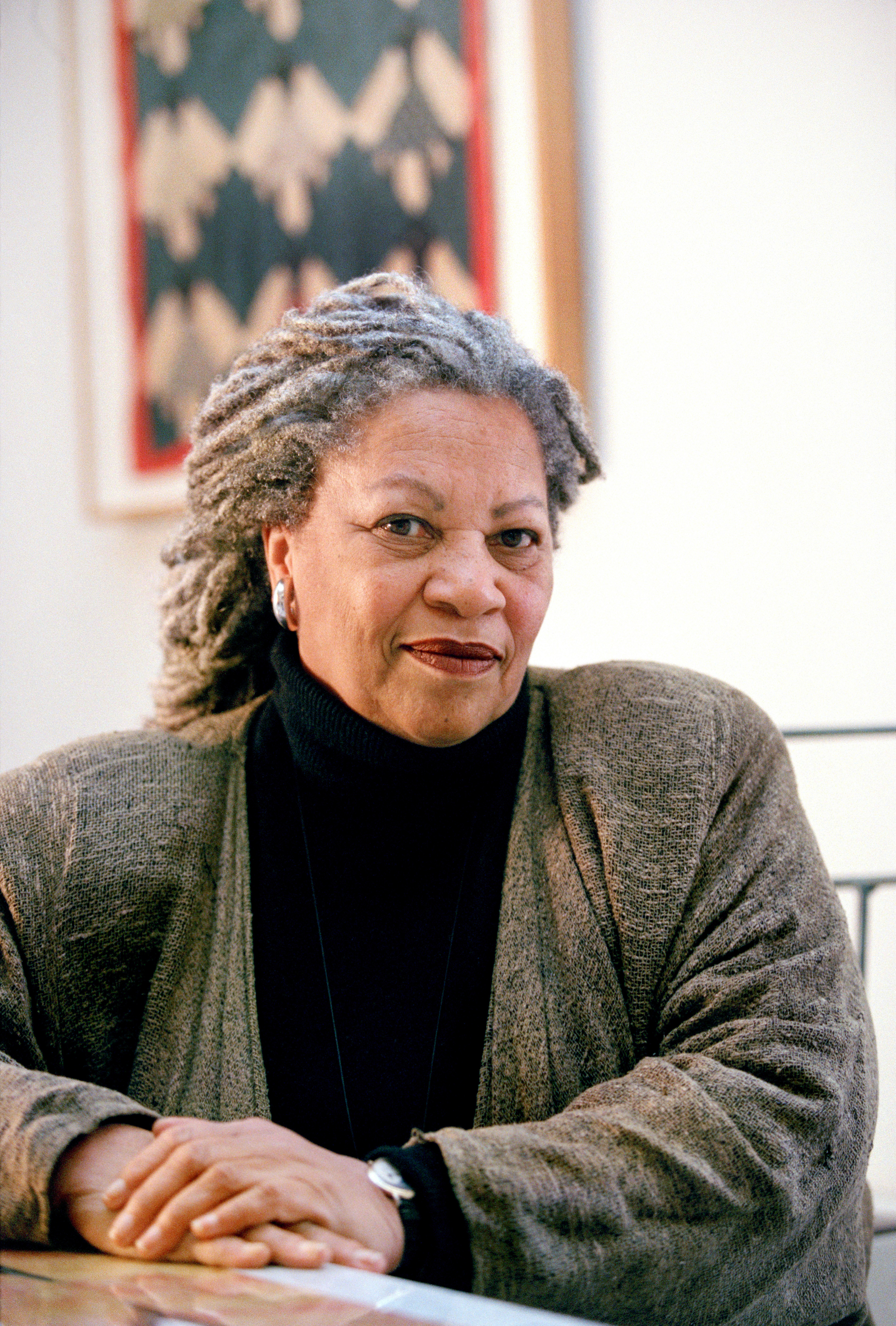 African American author Toni Morrison