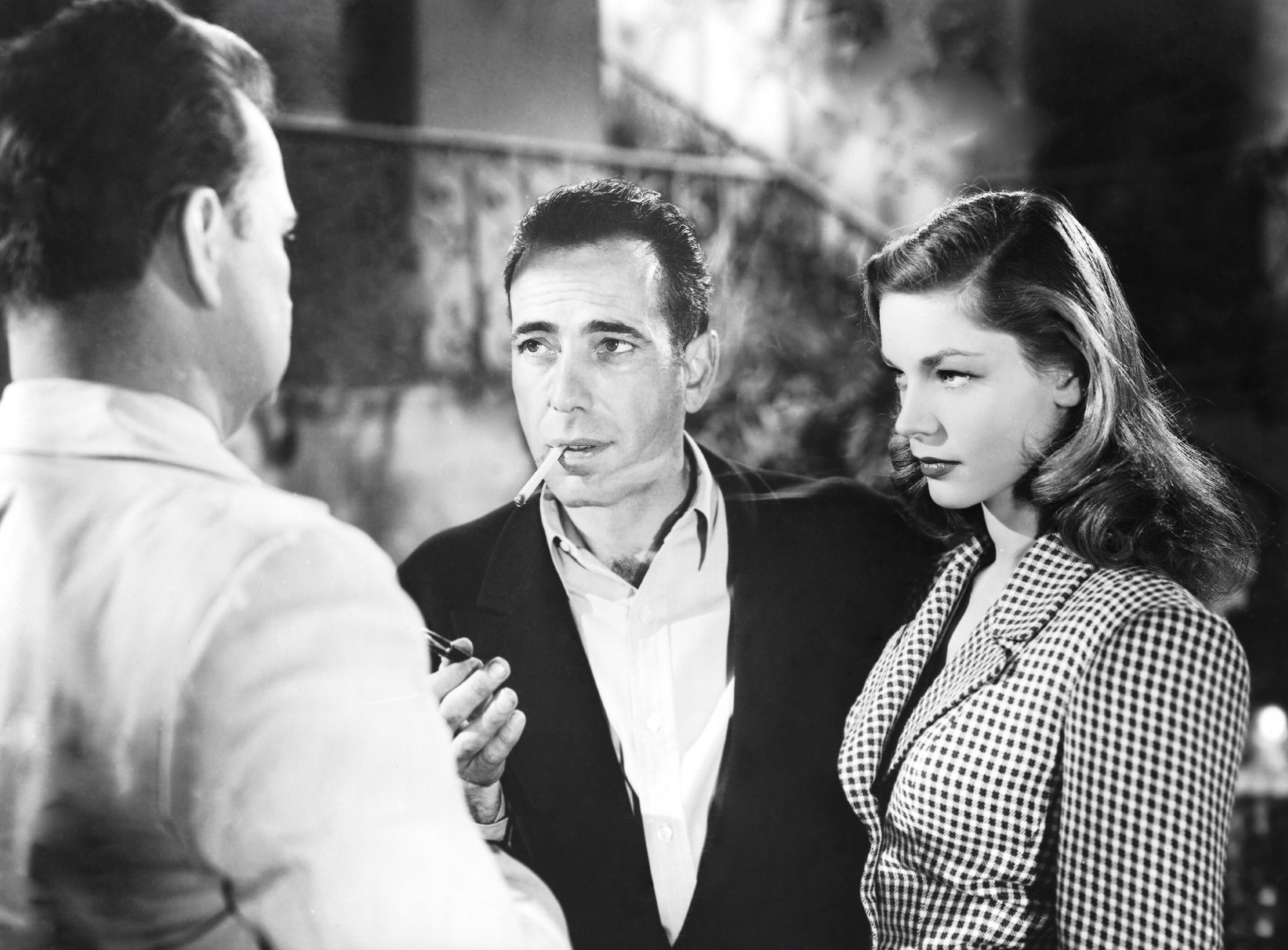 Humphrey Bogart and Lauren Bacall in To Have and Have Not (1944)