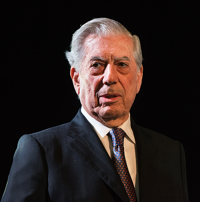 Peruvian novelist and Nobel laureate Mario Vargas Llosa