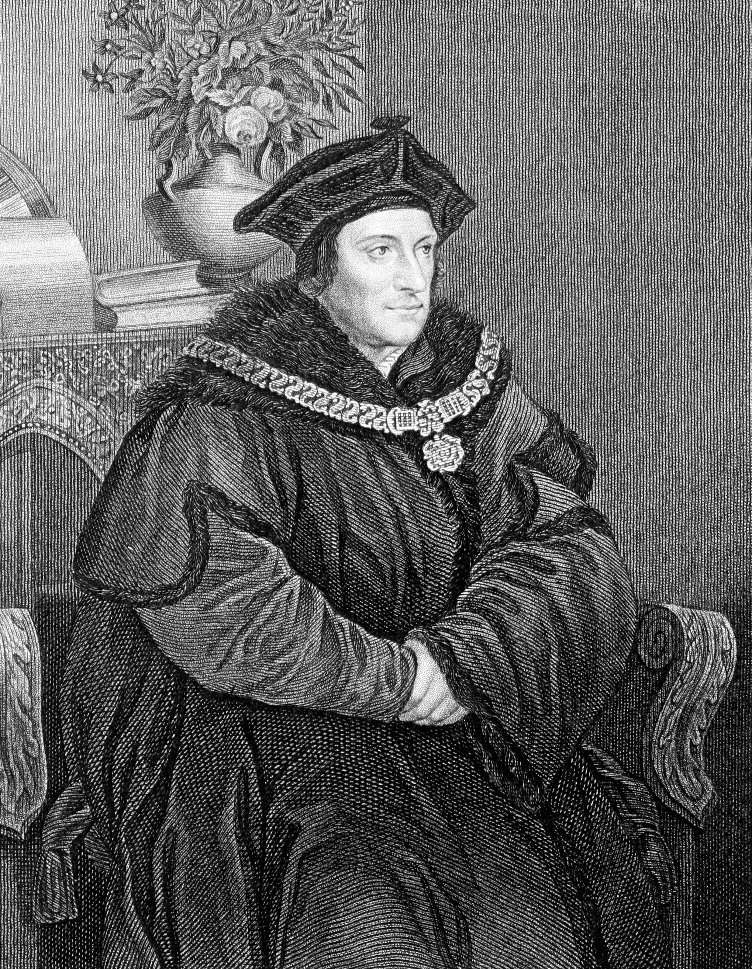 English statesman Sir Thomas More