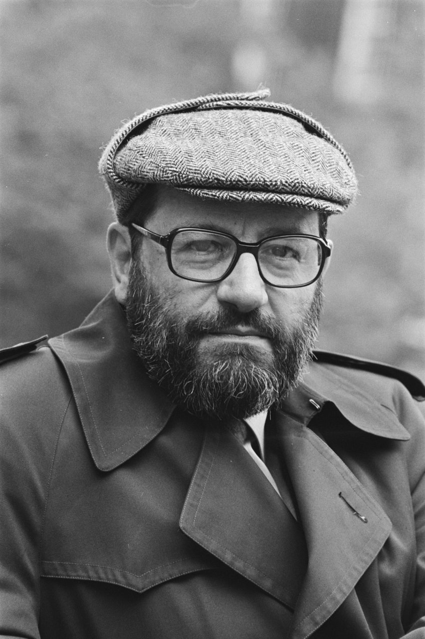 Italian scholar and novelist Umberto Eco