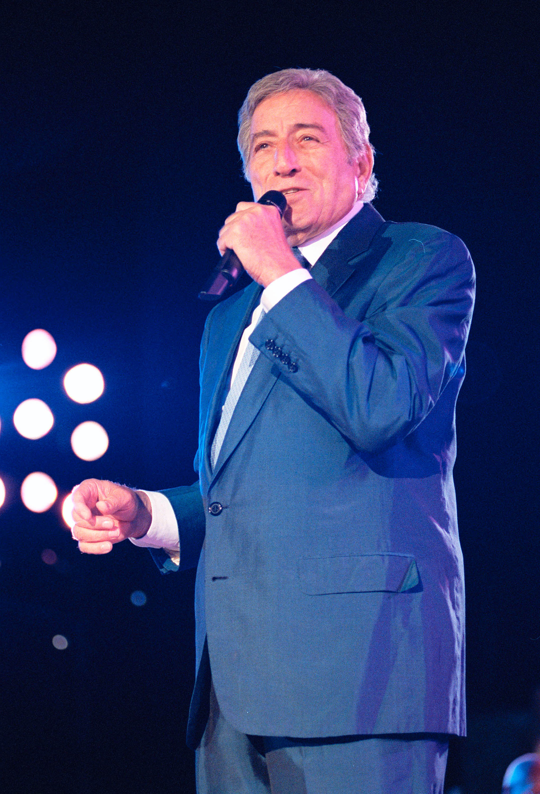 American singer Tony Bennett