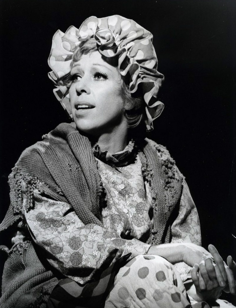 American comedian Carol Burnett