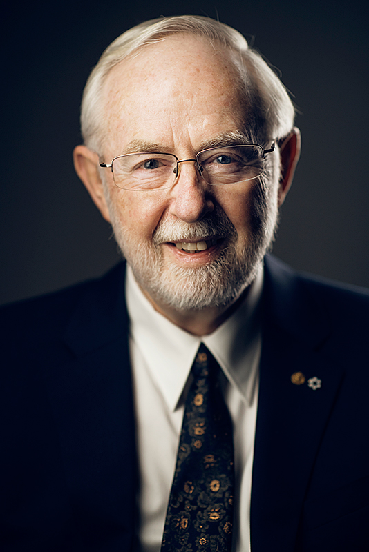 Arthur Bruce McDonald, winner of the 2015 Nobel Prize in physics