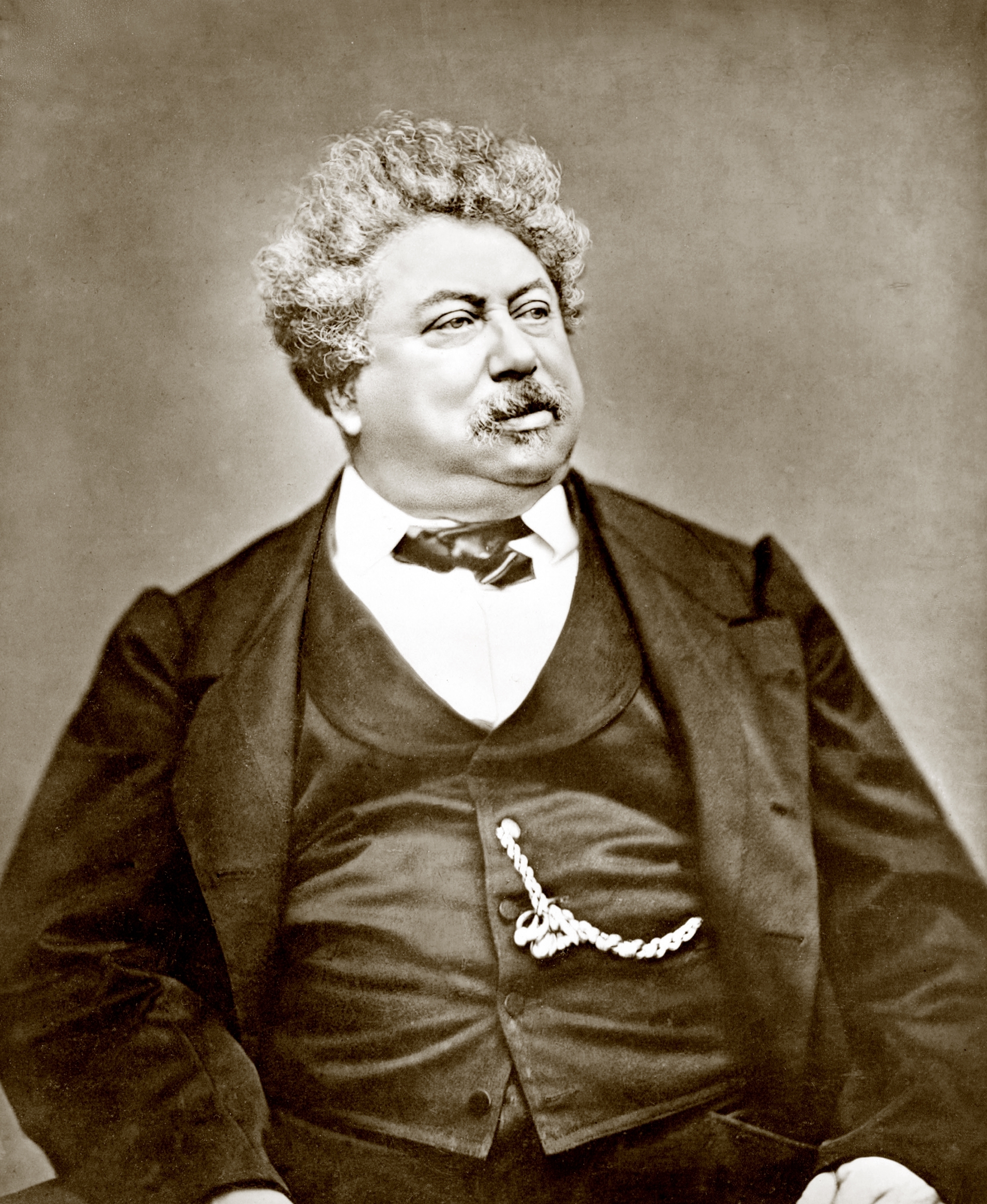 French novelist and playwright Alexandre Dumas père