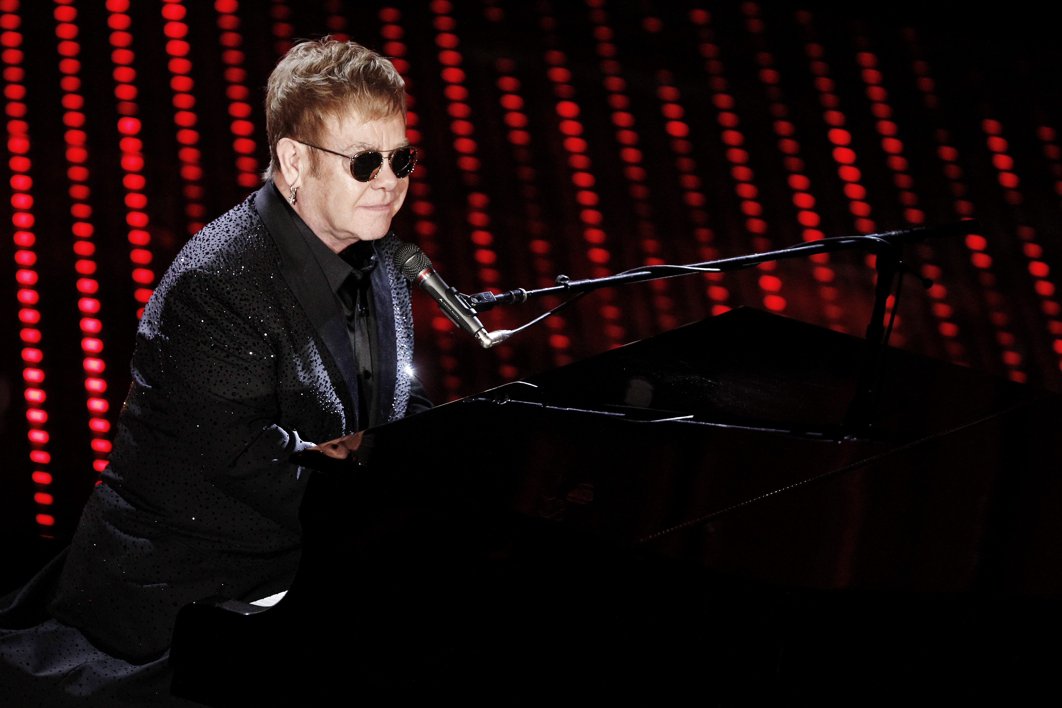 English singer and musician Elton John