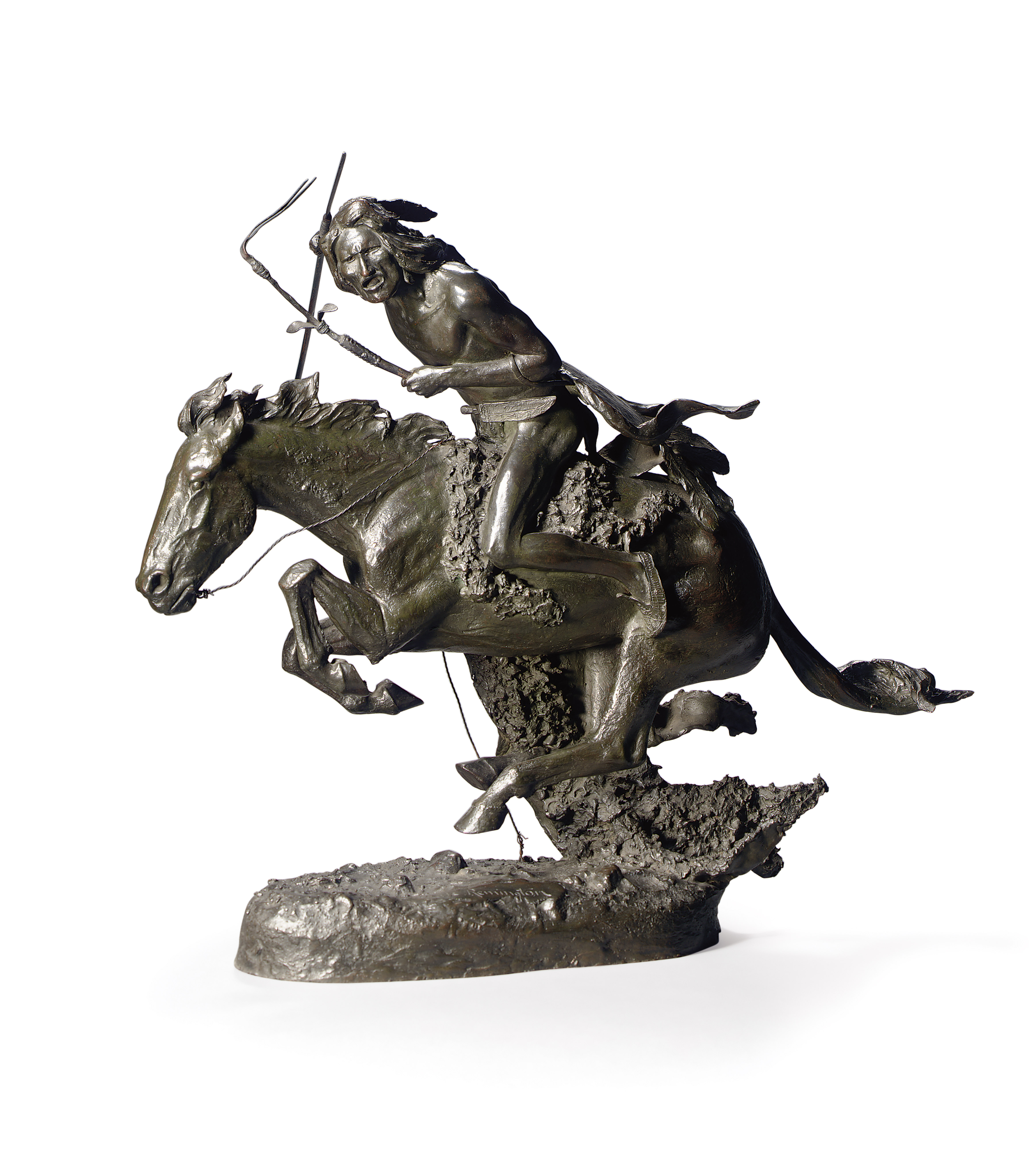 The Cheyenne by artist Frederic Remington