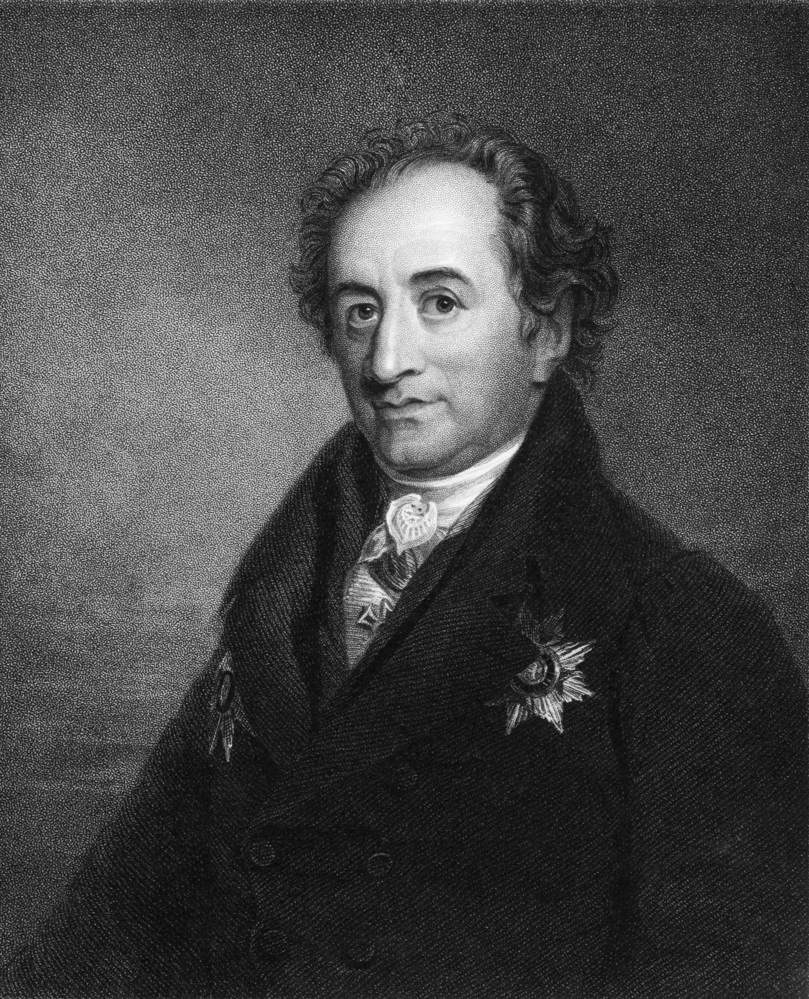 German writer Johann Wolfgang von Goethe