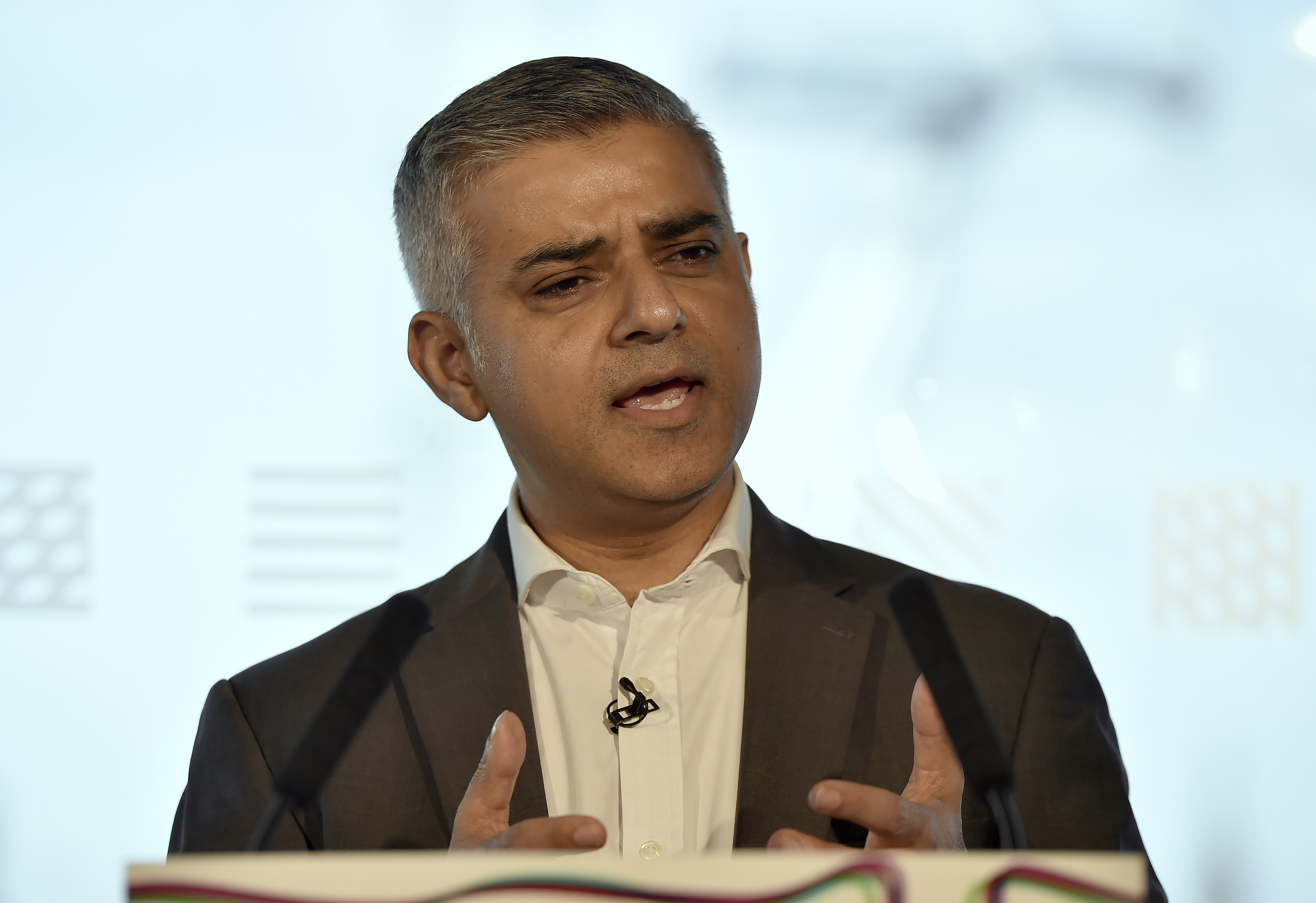 London Mayor Sadiq Khan