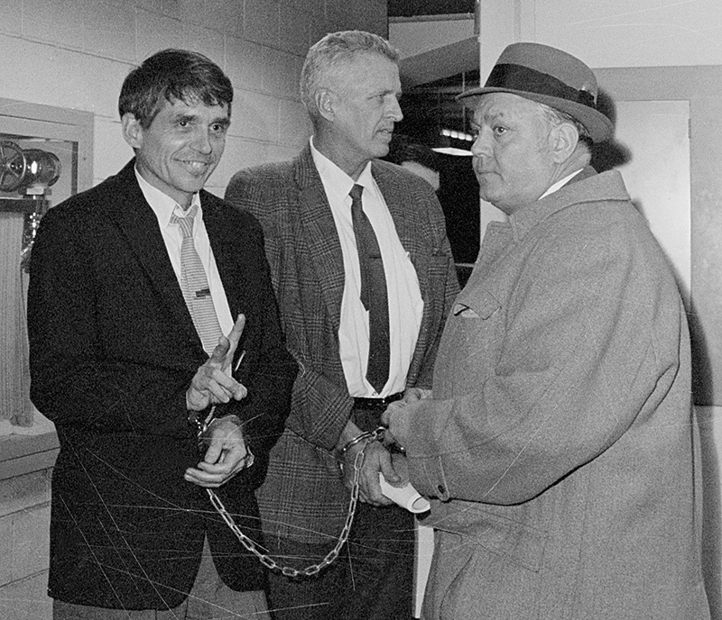 American social activists Daniel and Philip Berrigan