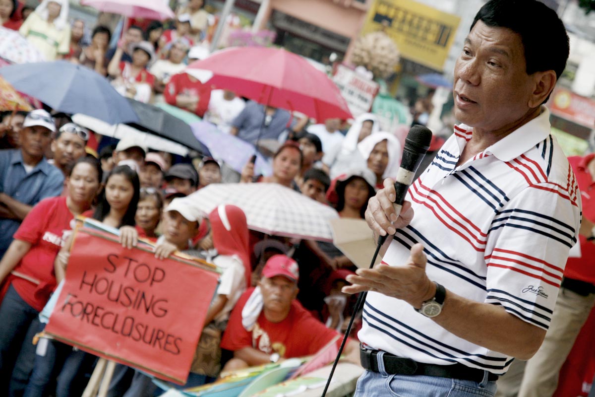 Rodrigo Duterte, former president of the Philippines