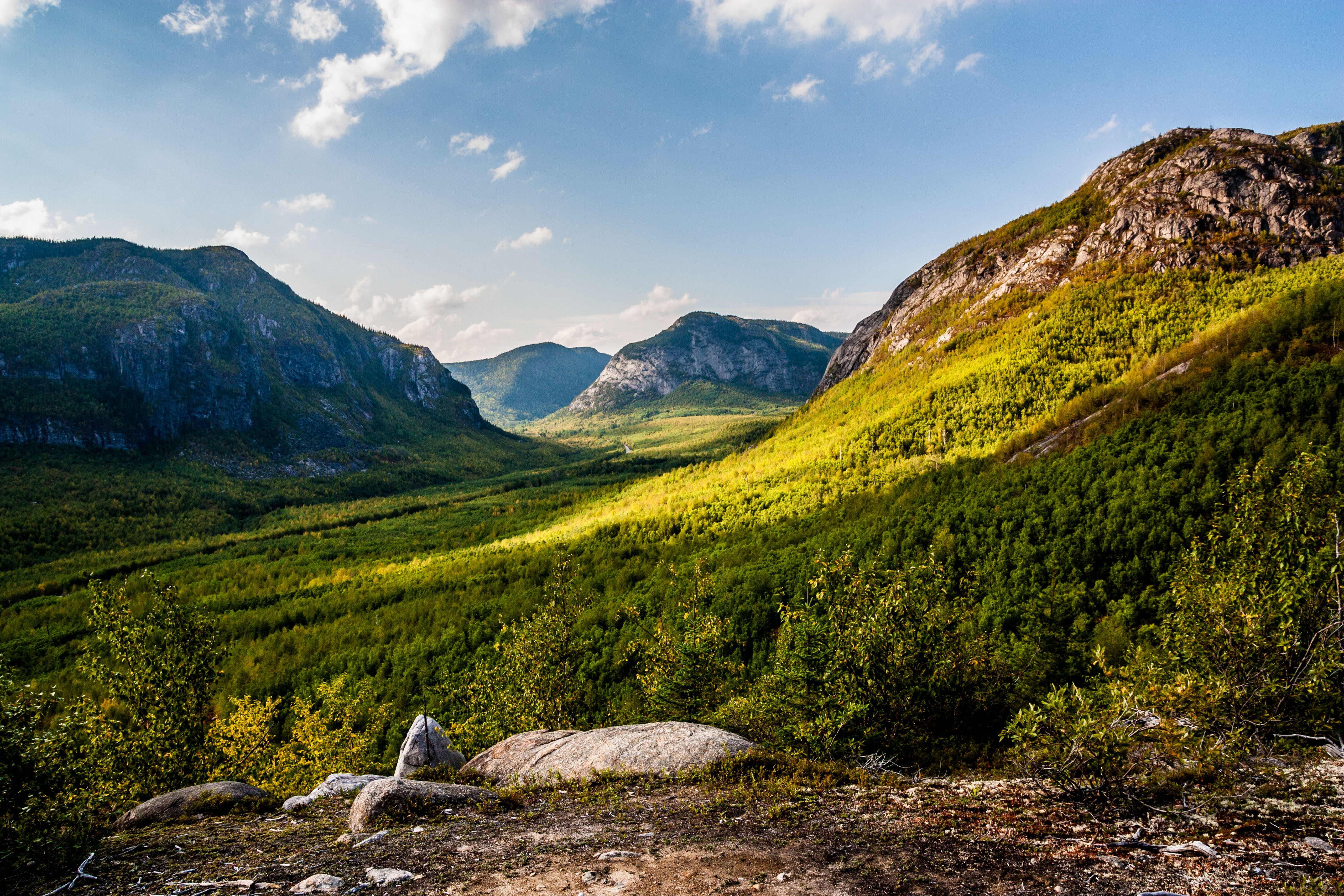 The Canadian Shield region, Quebec