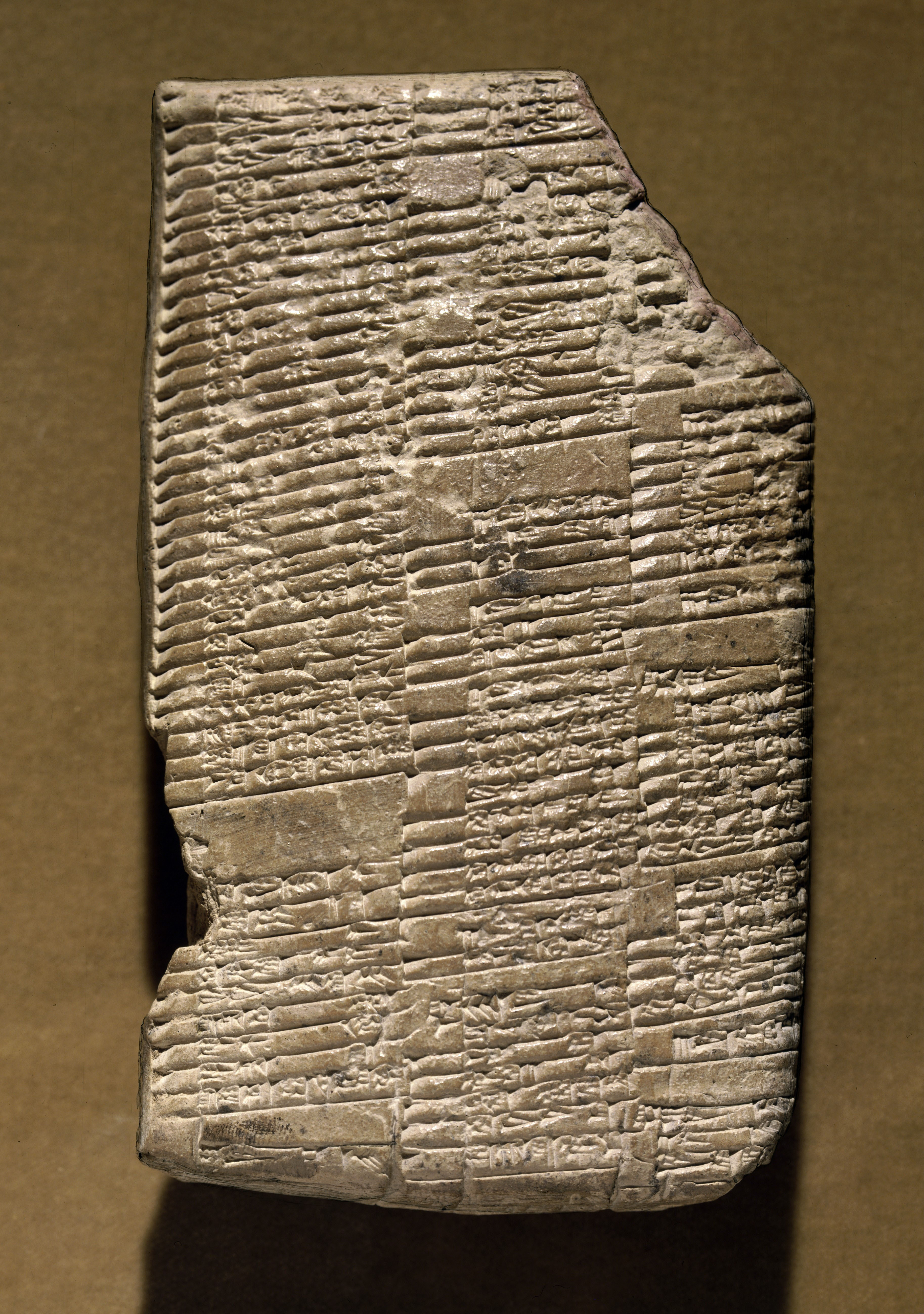 Babylonian clay tablet