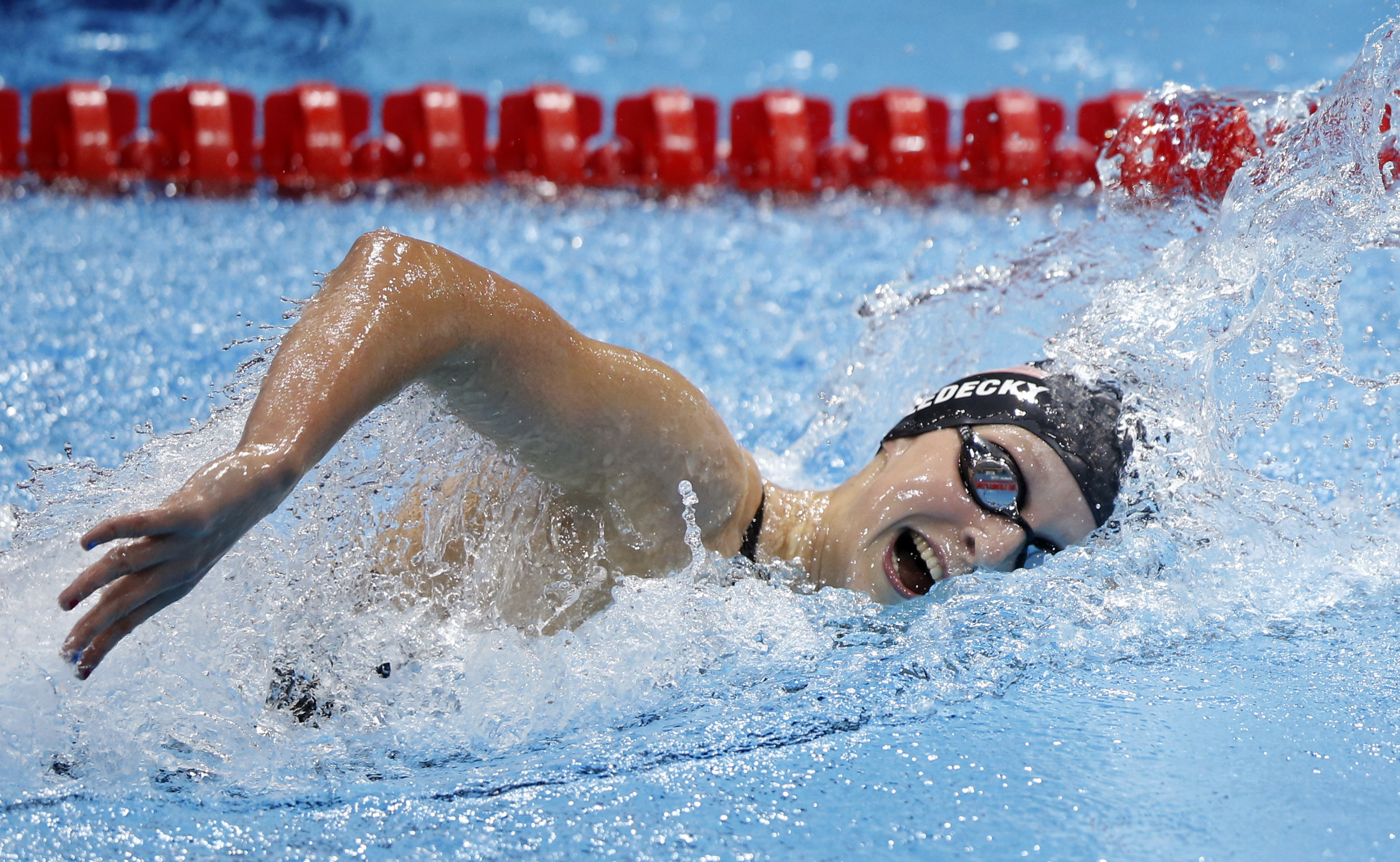 U.S. swimmer Katie Ledecky