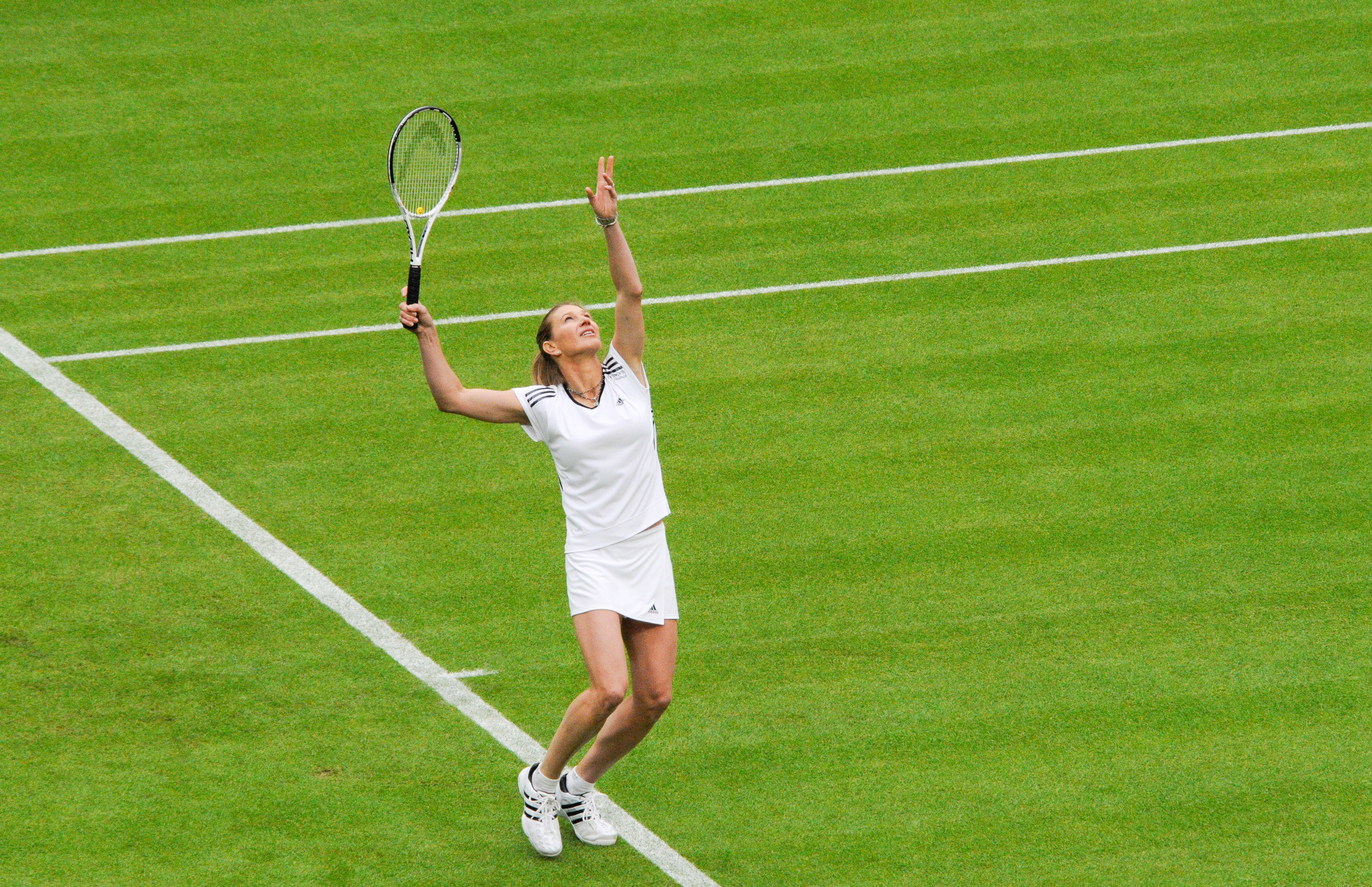 German tennis champion Steffi Graf