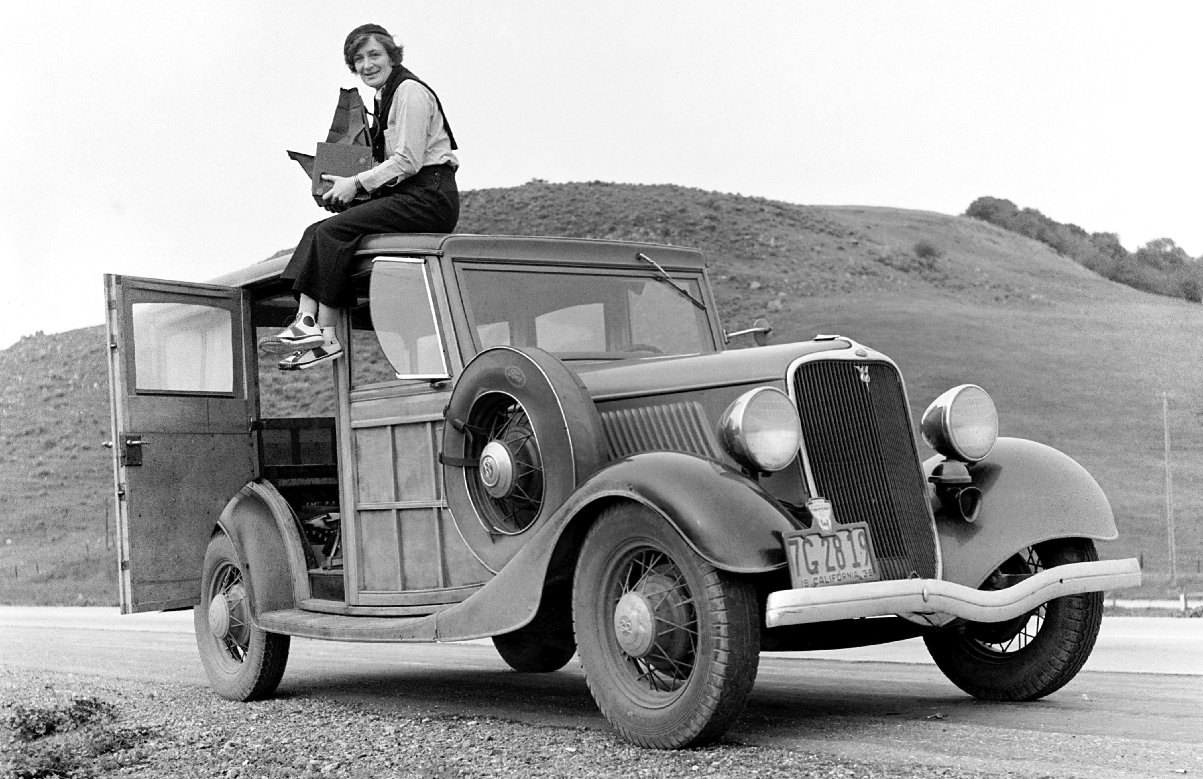 American photographer Dorothea Lange