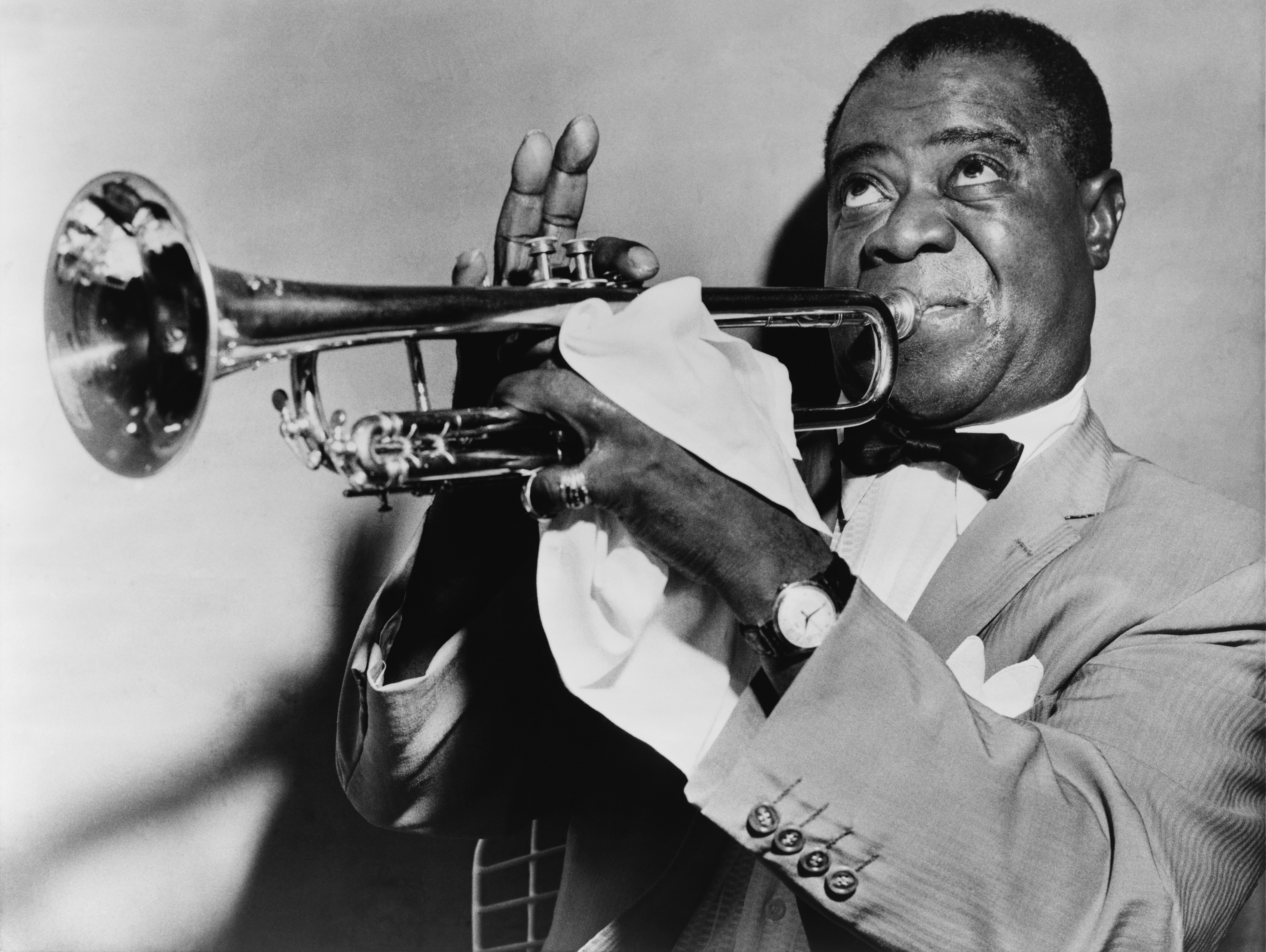 American jazz musician Louis Armstrong