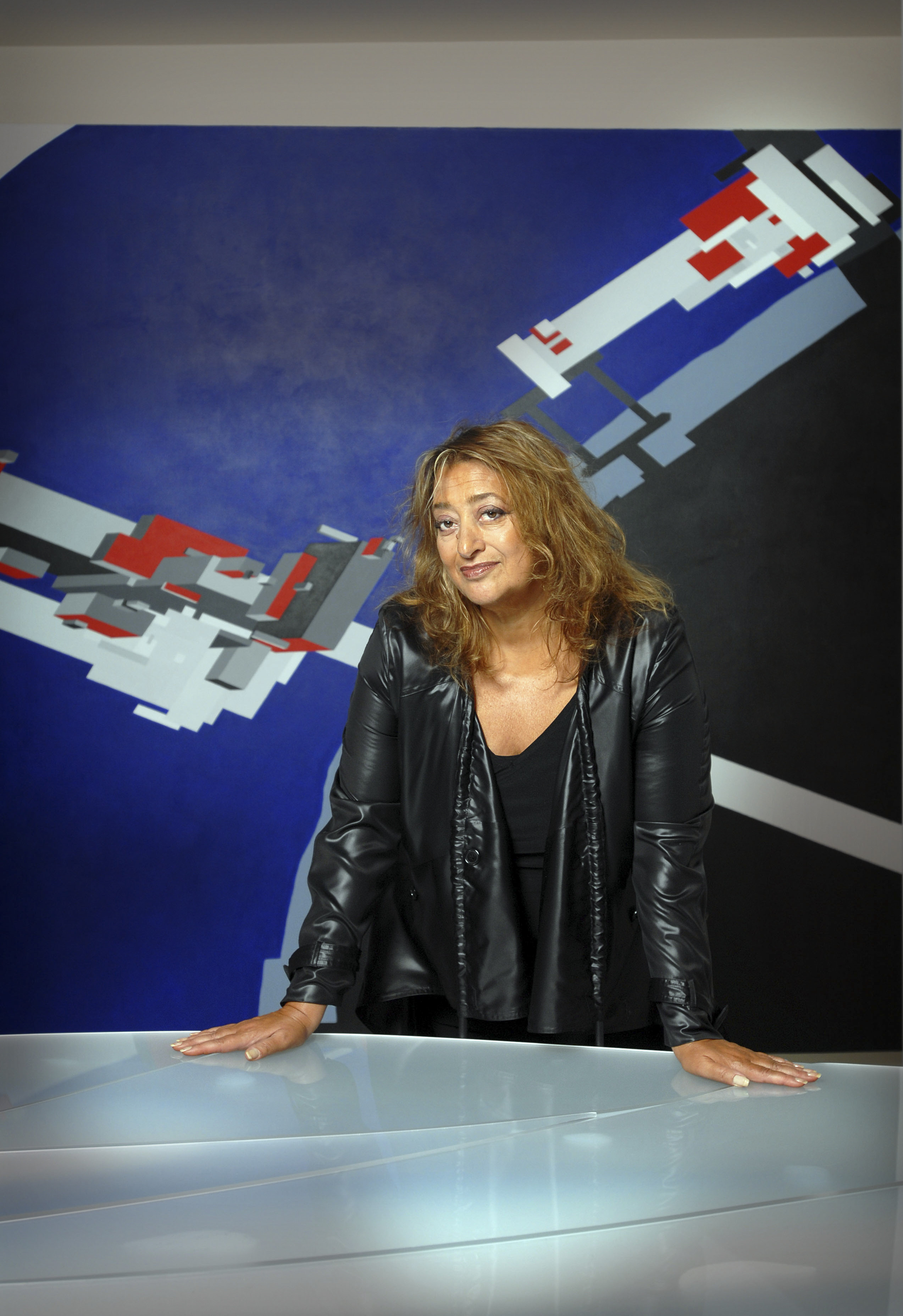 British architect Zaha Hadid