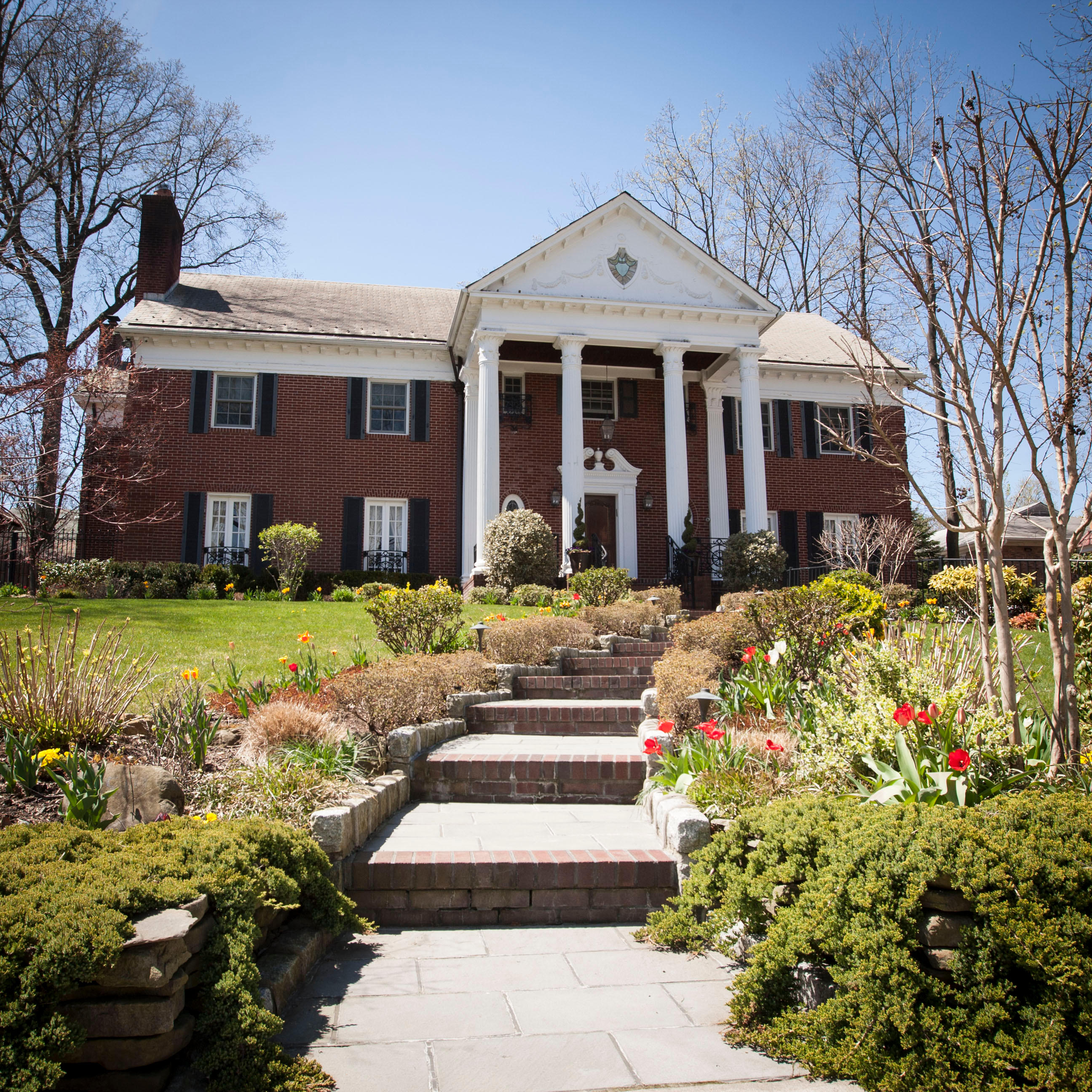 Donald J. Trump's childhood home in the New York City borough of Queens