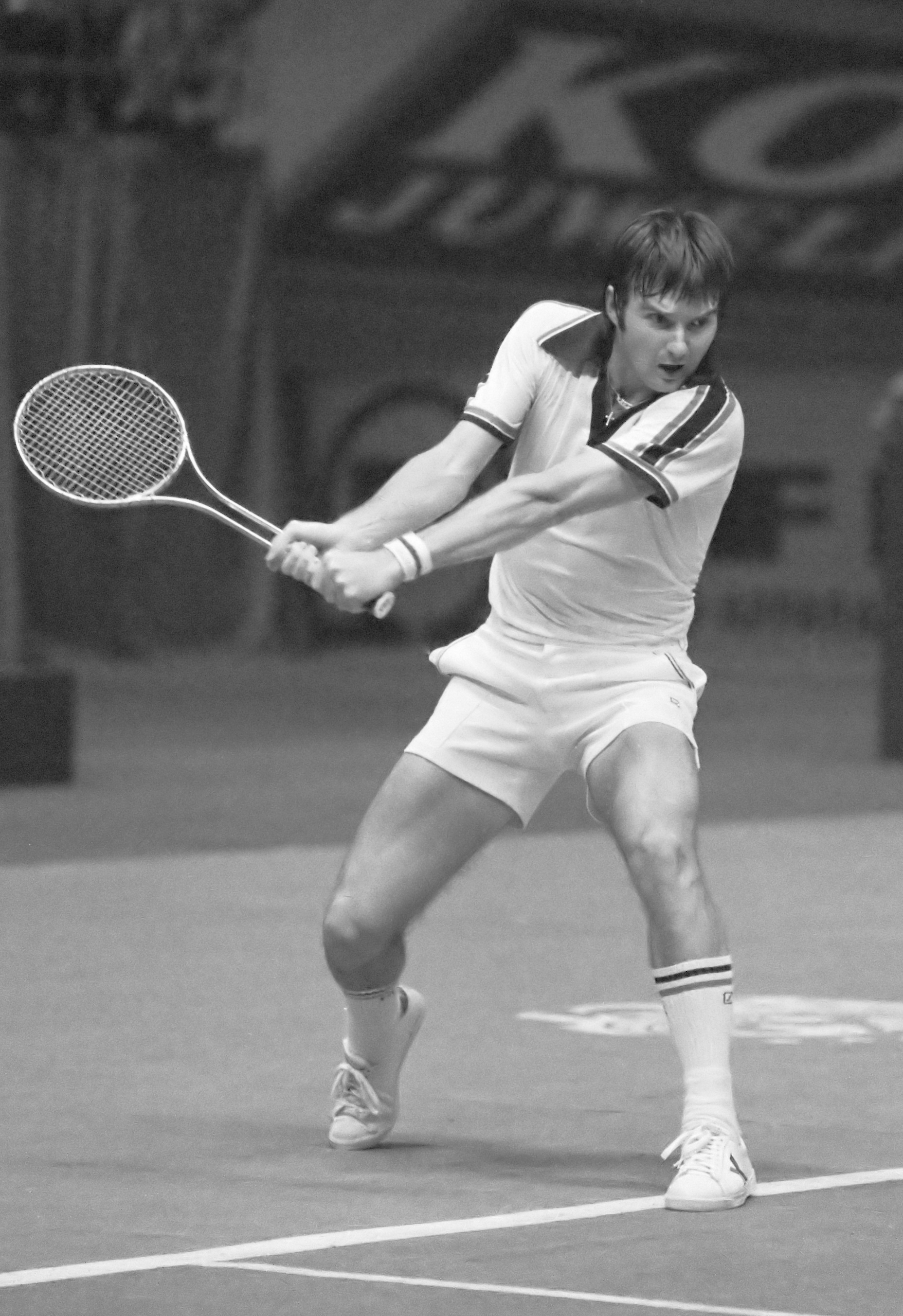 American tennis star Jimmy Connors