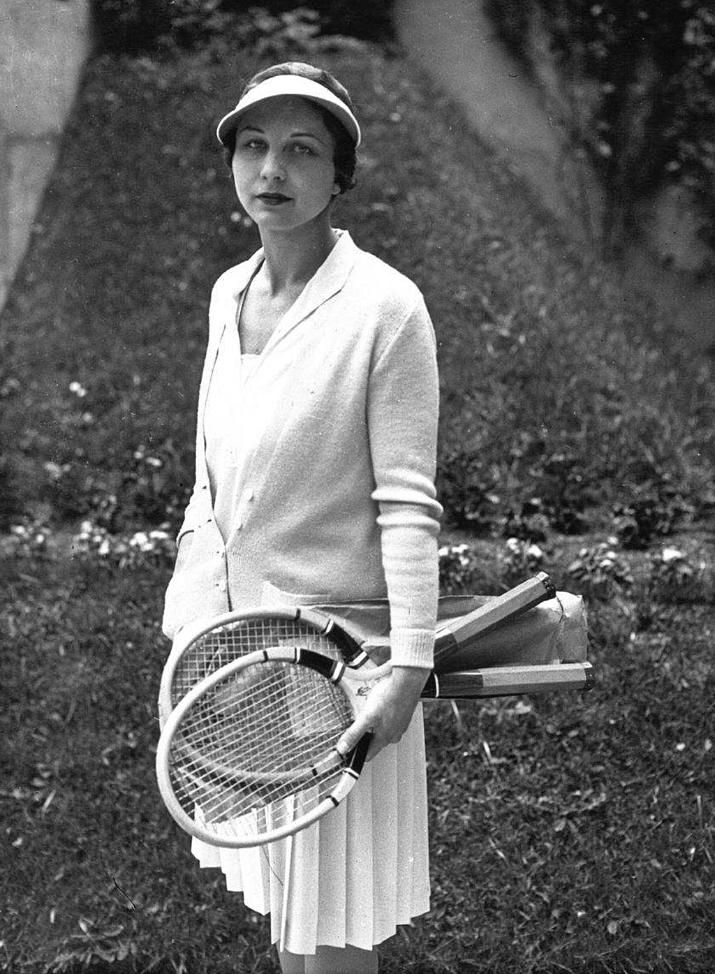 American tennis champion Helen Wills Moody