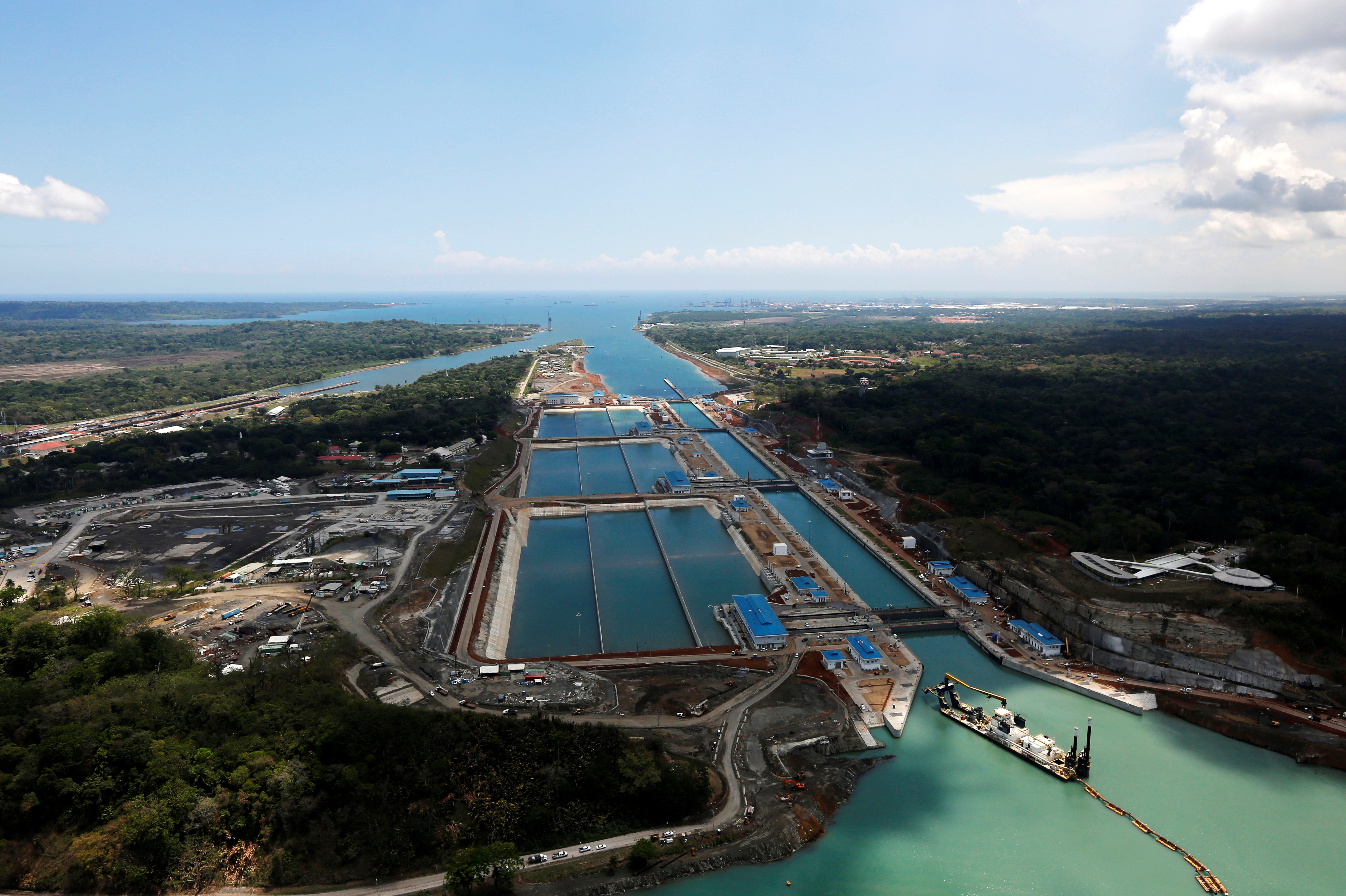 Agua Clara Locks, Panama Canal