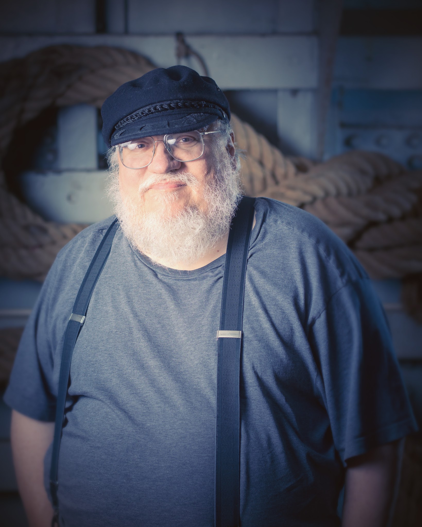 American fantasy writer George R. R. Martin