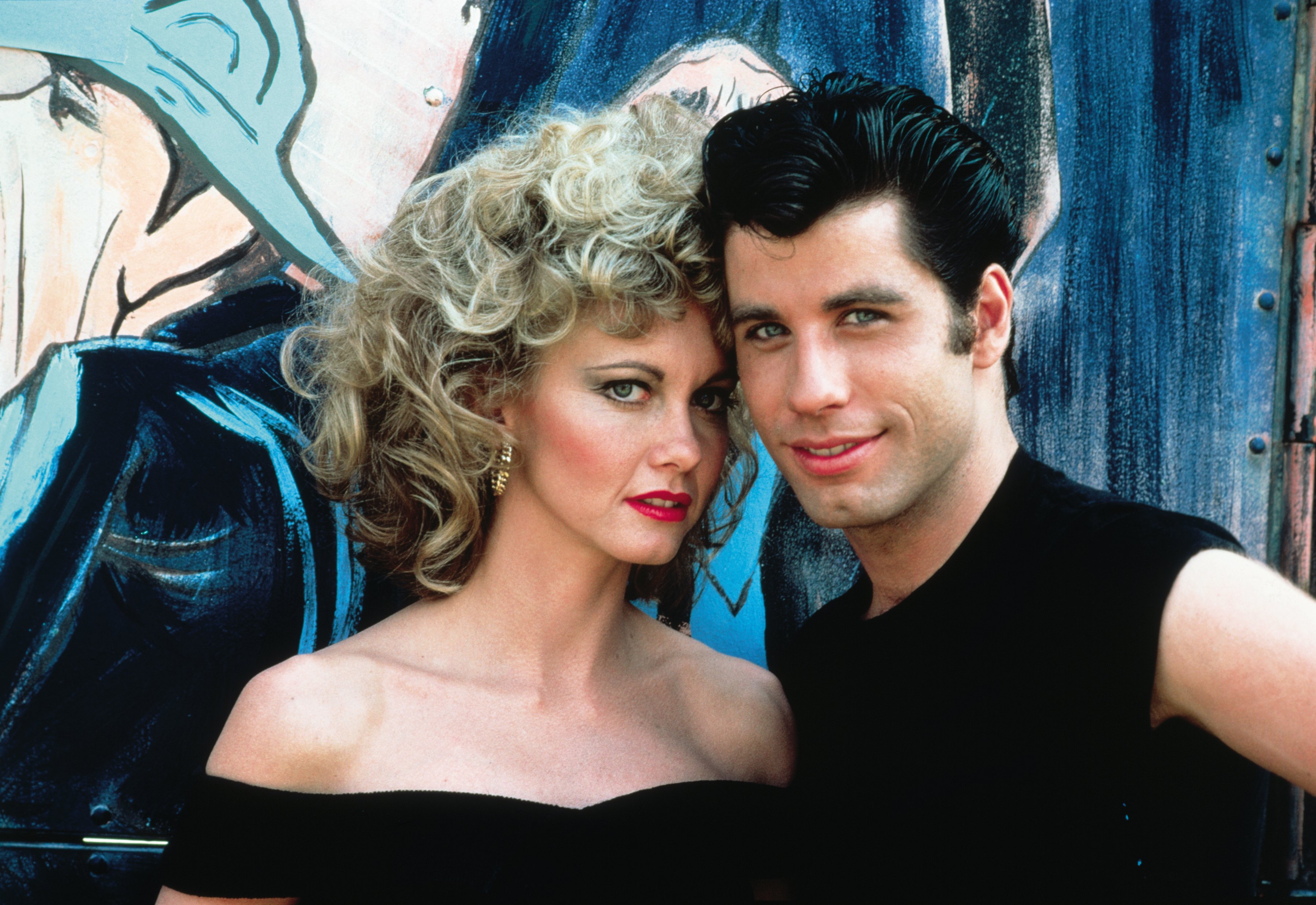 Olivia Newton-John and John Travolta in Grease (1978)