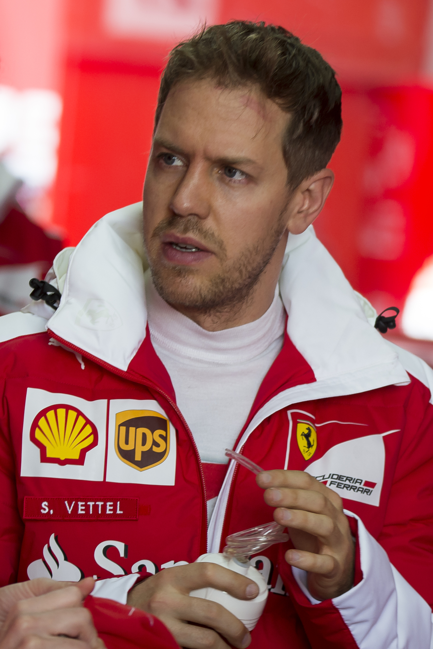 German auto racing driver Sebastian Vettel