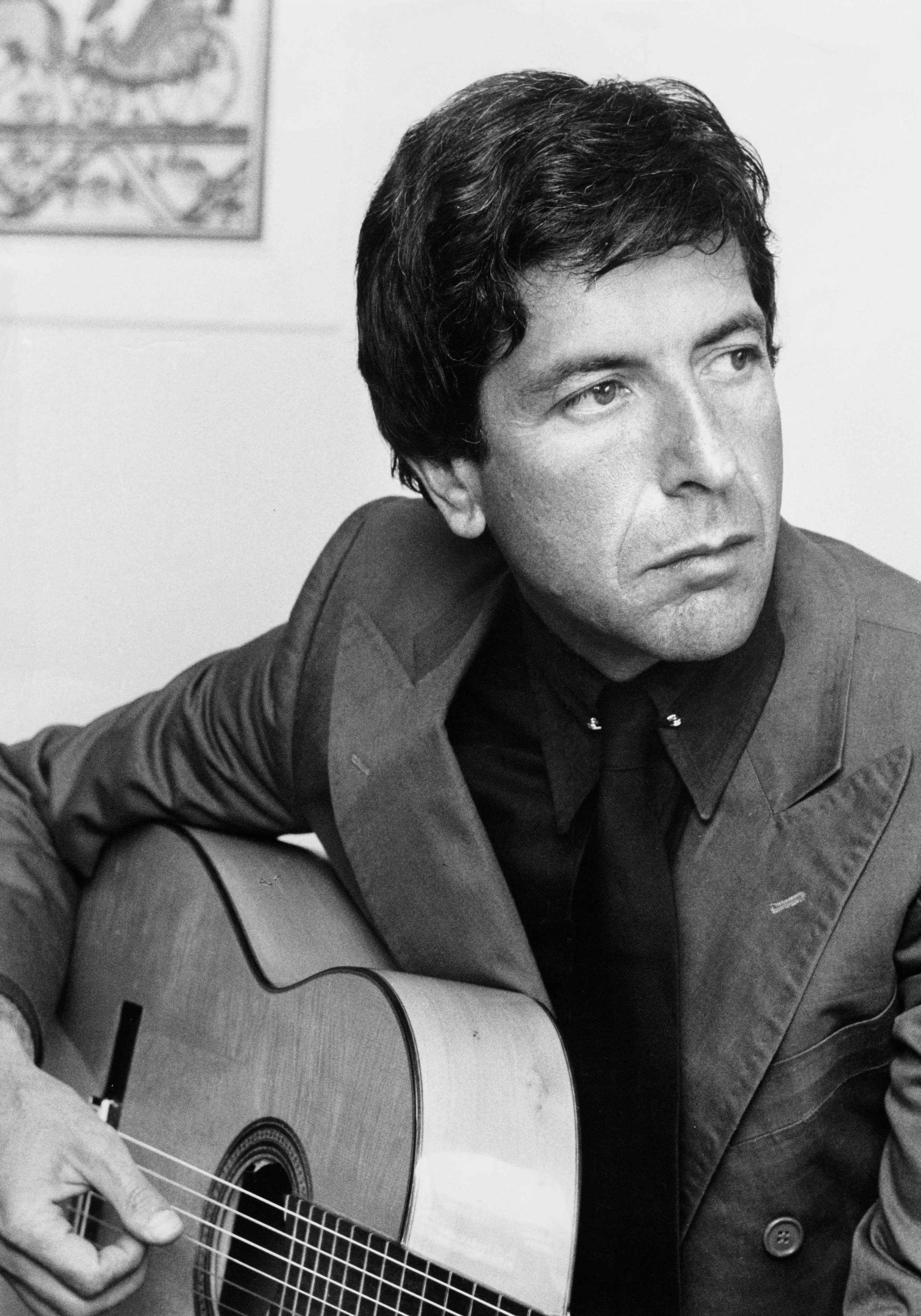 Canadian singer and songwriter Leonard Cohen