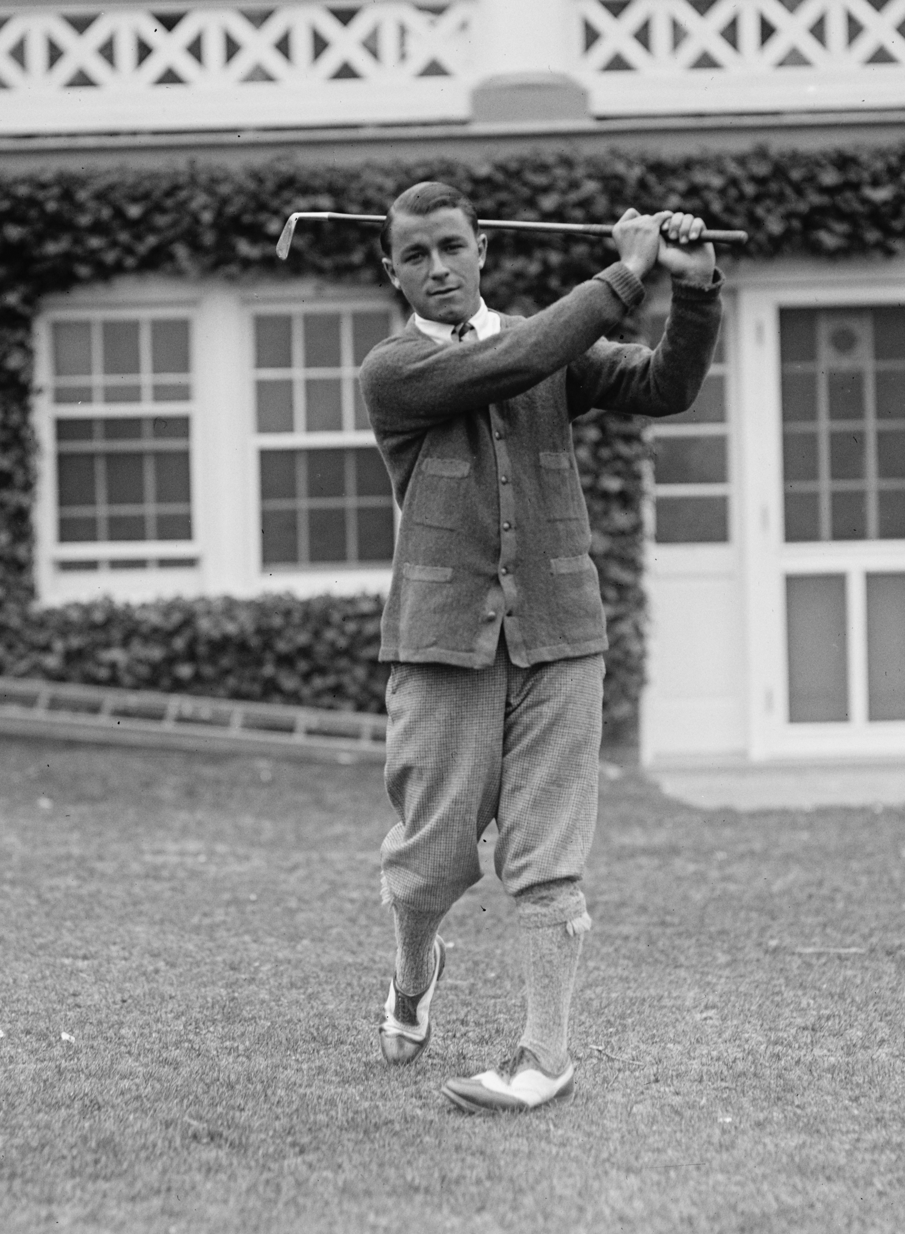 American golfer Gene Sarazen