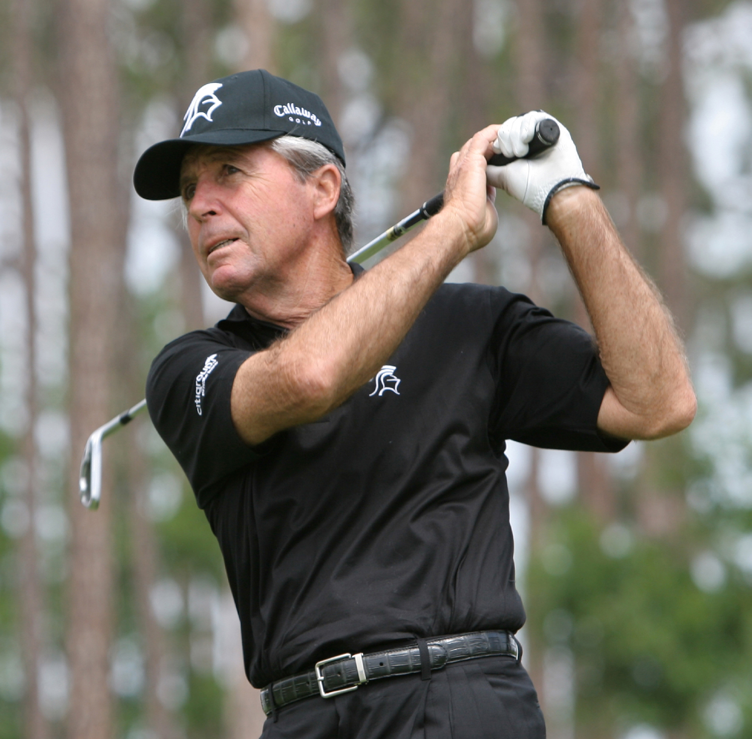 South African golfer Gary Player