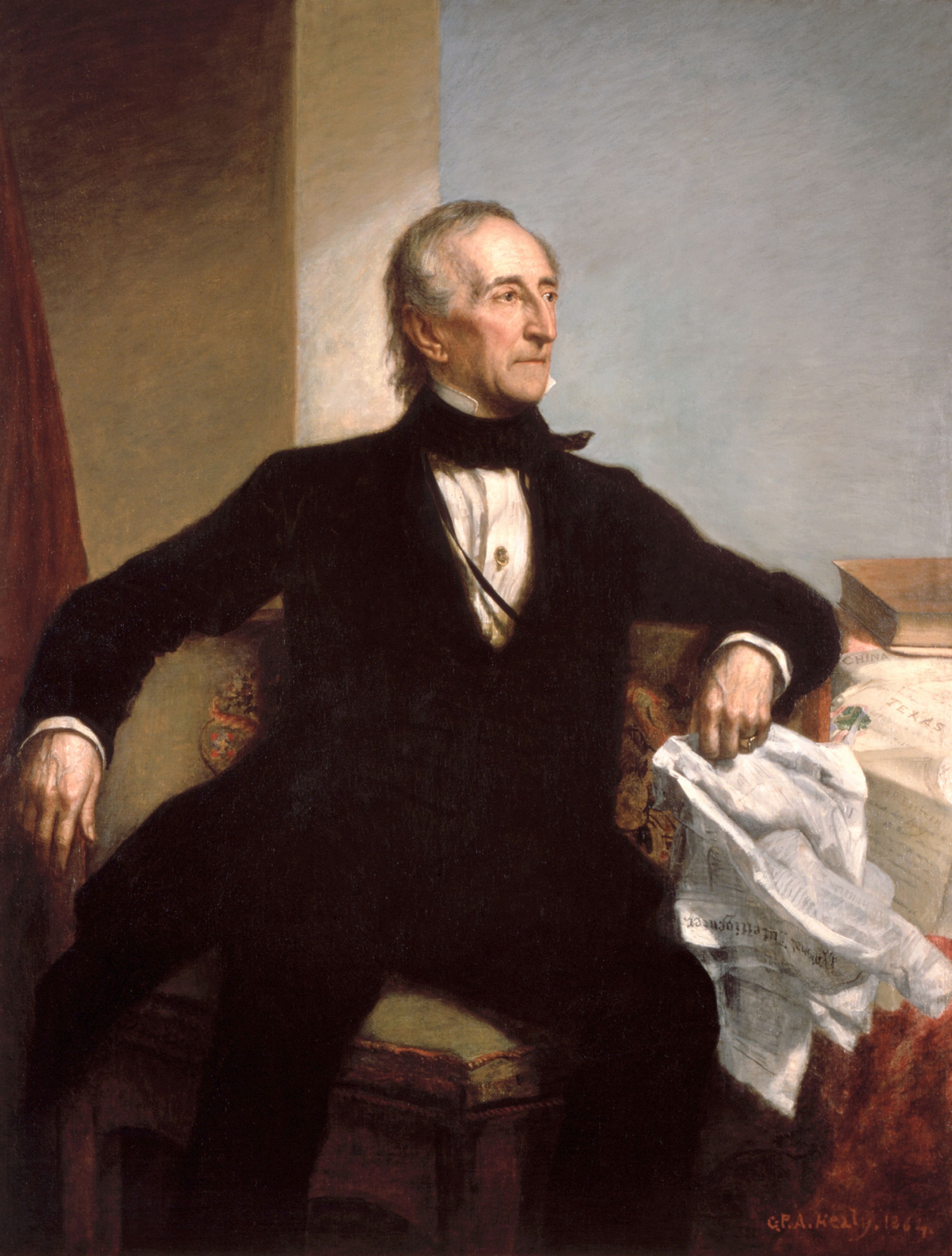 John Tyler, 10th president of the United States, served from 1841 to 1845.