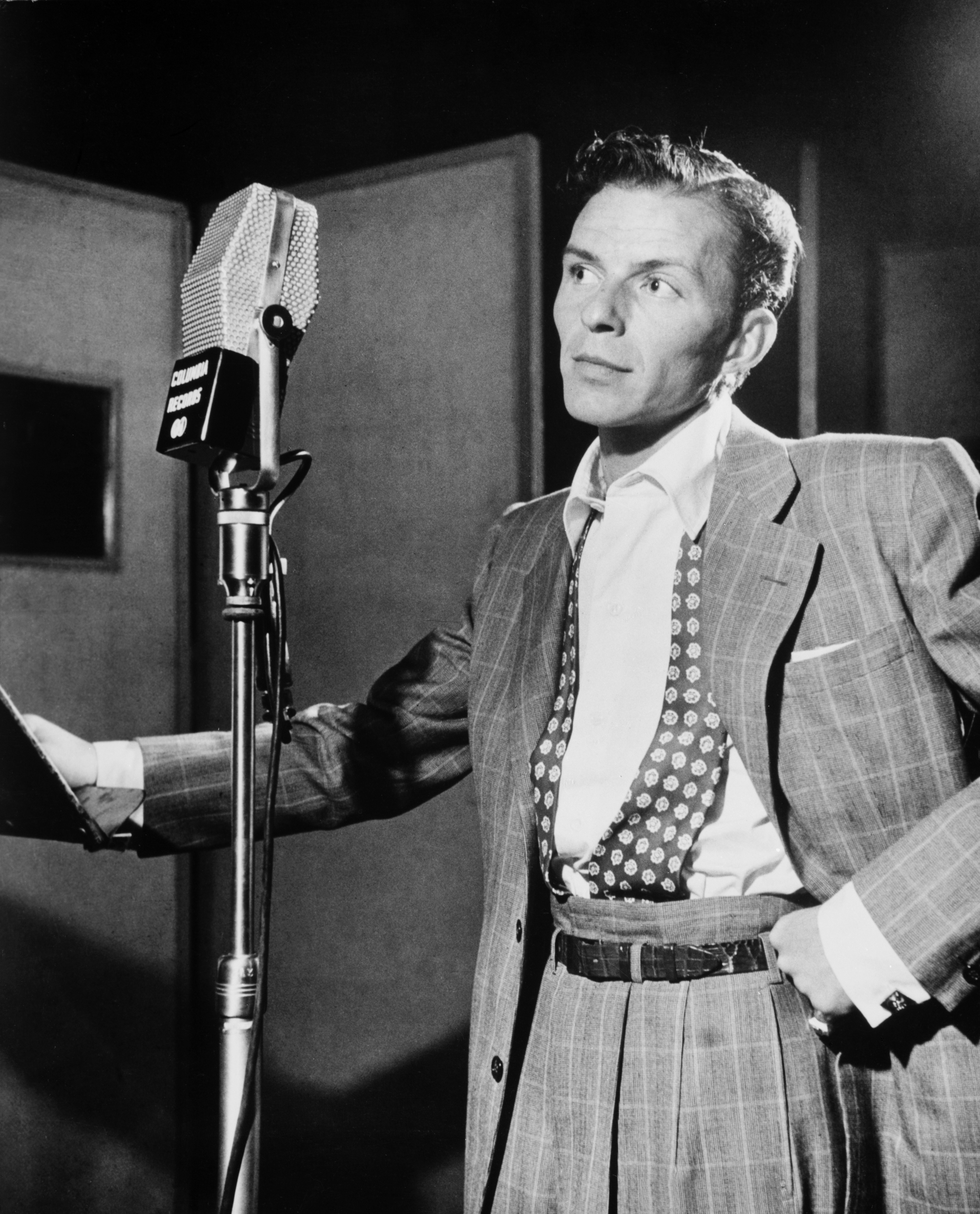 American singer Frank Sinatra