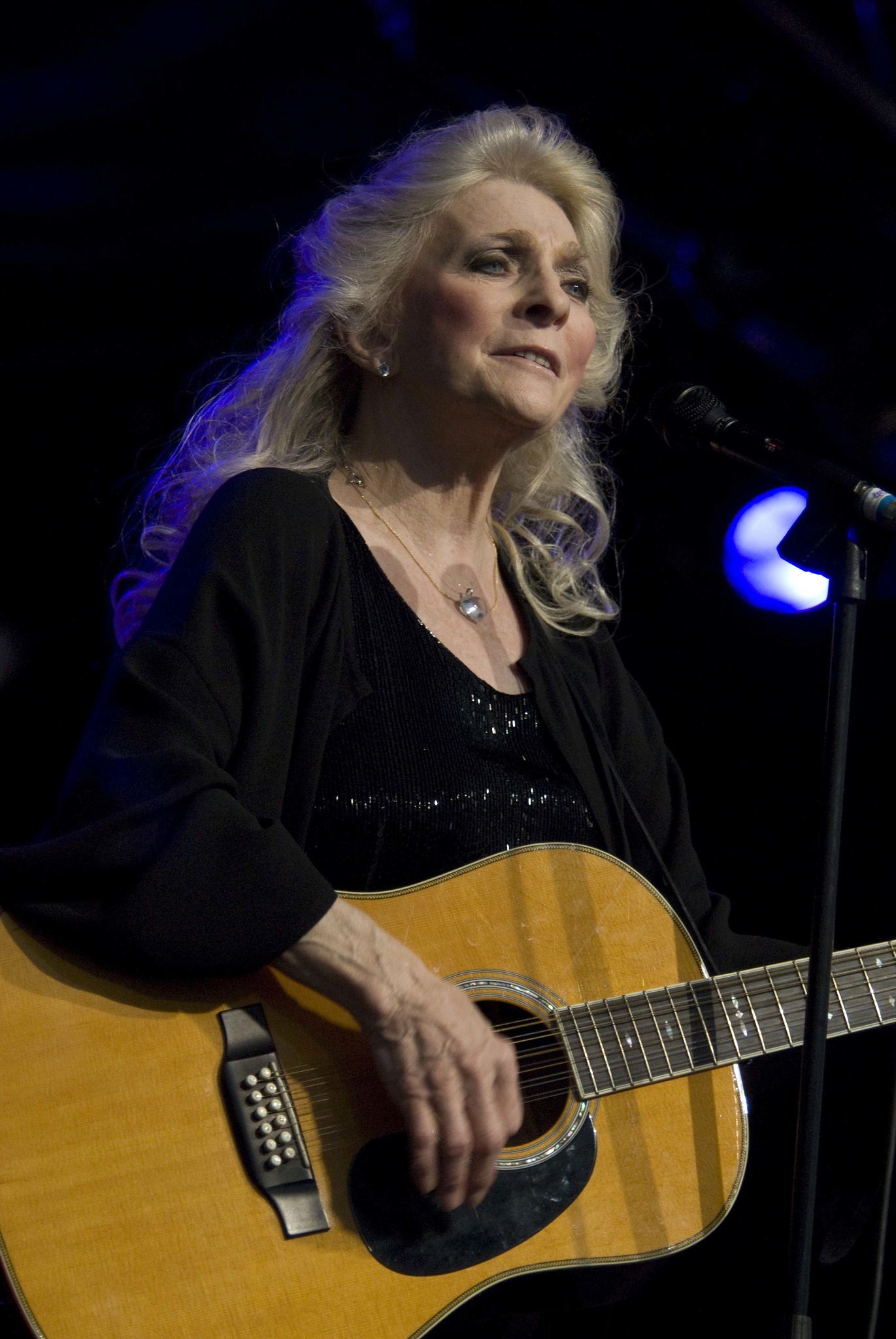 American folk singer Judy Collins