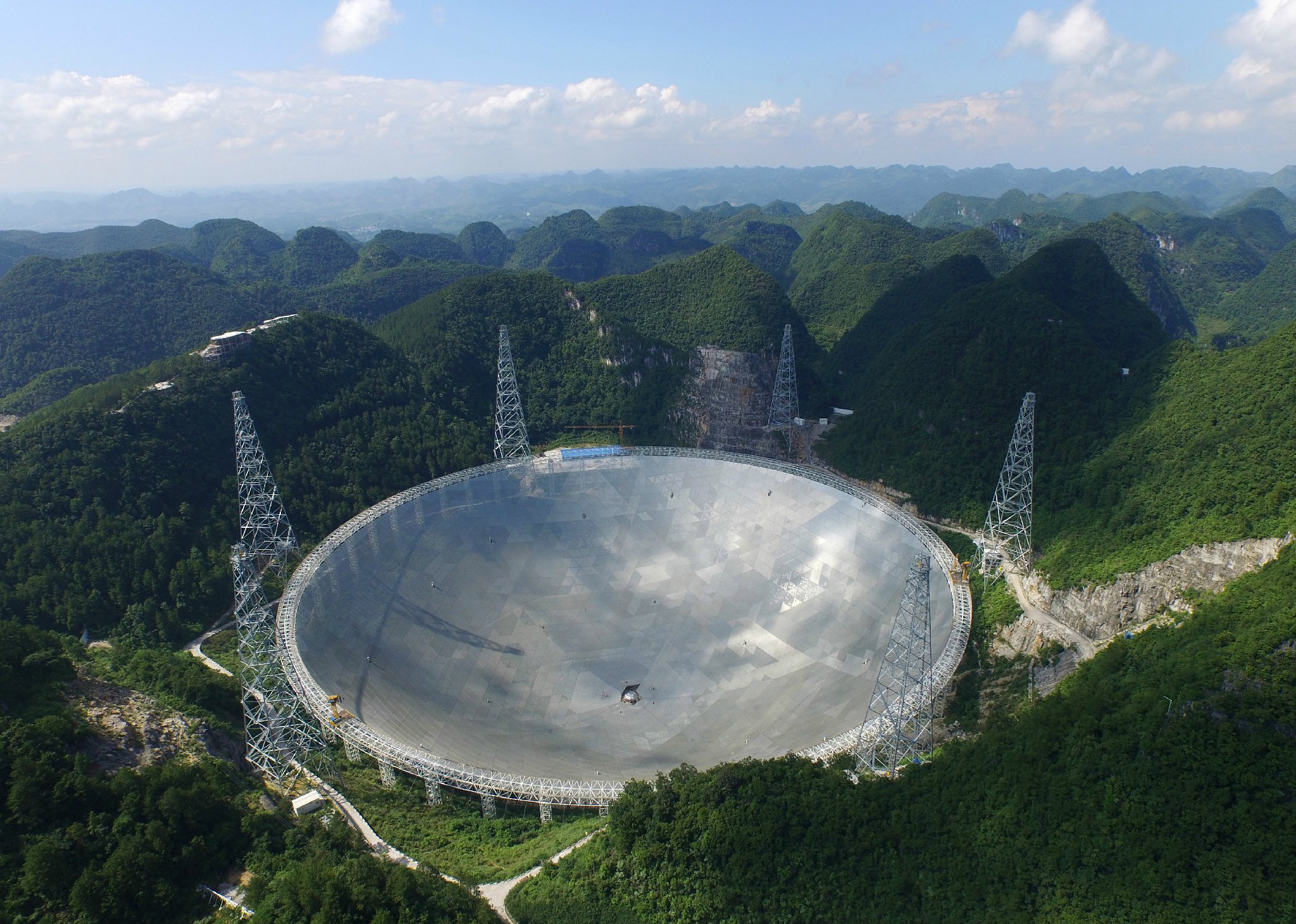 Five-hundred-meter Aperture Spherical Telescope (FAST)