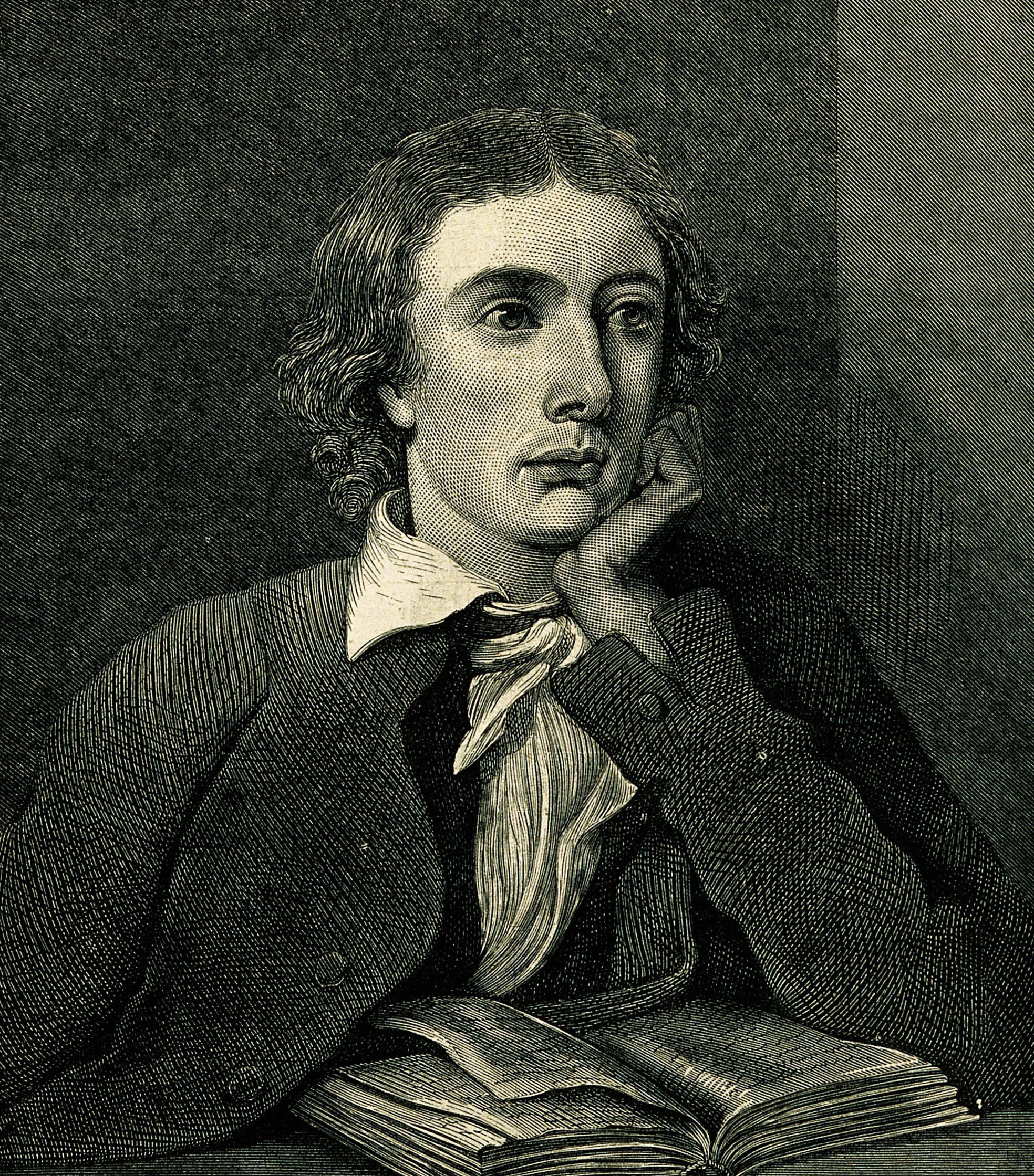 English poet John Keats