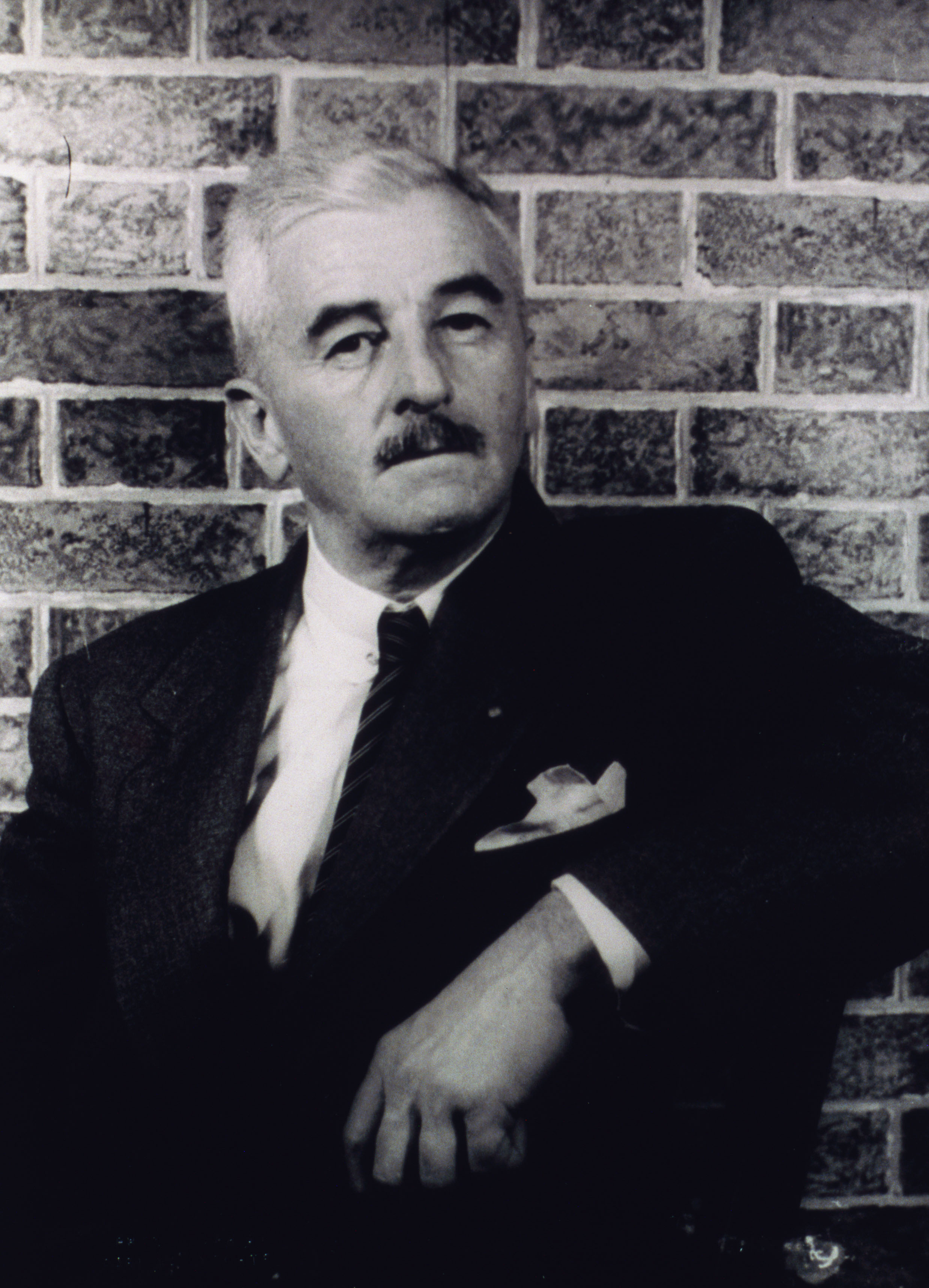 American novelist William Faulkner