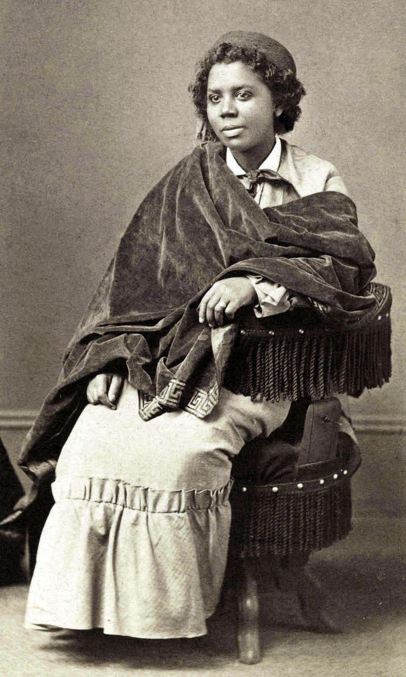 American sculptor Edmonia Lewis