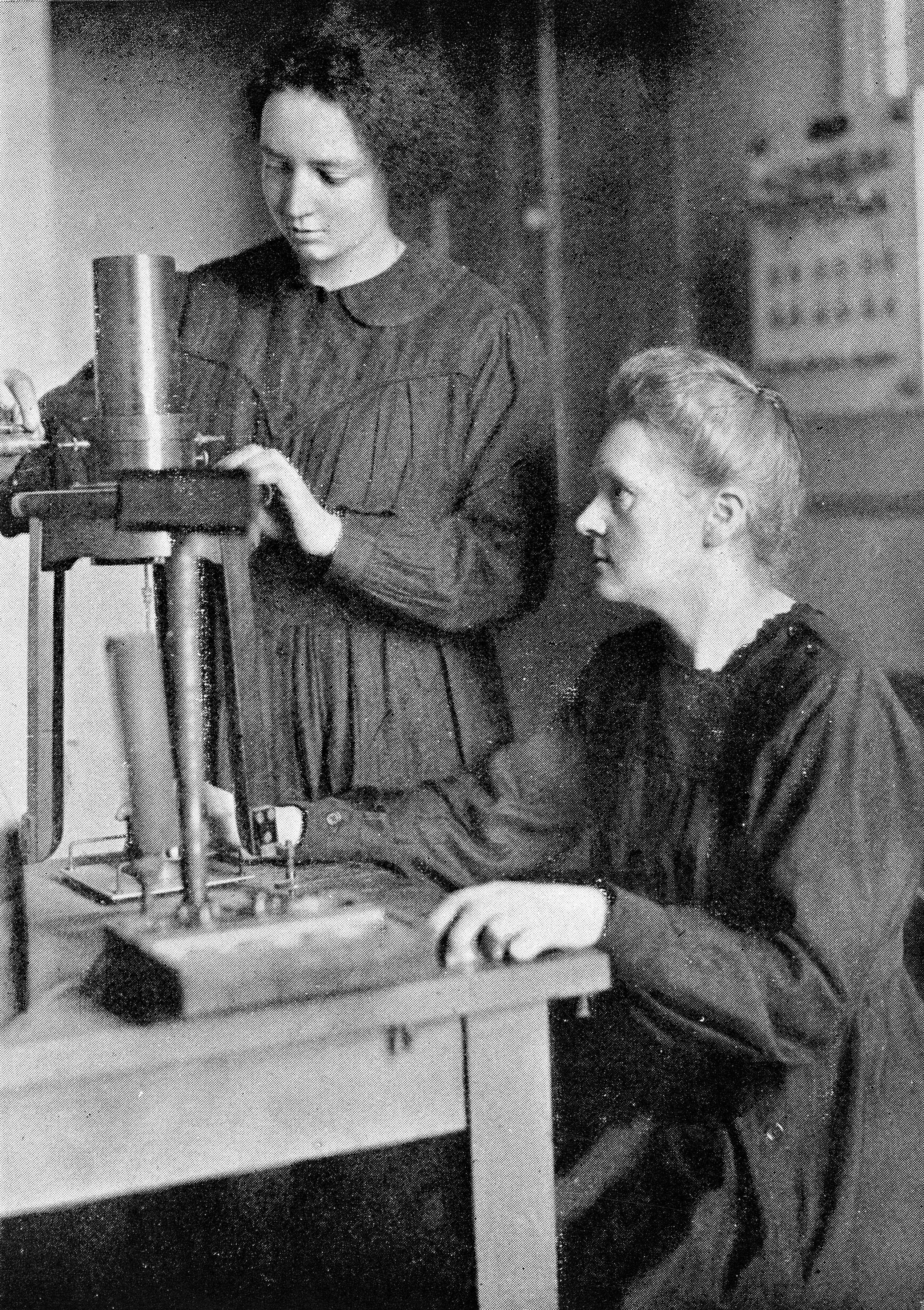 Irène Joliot-Curie and Marie Curie